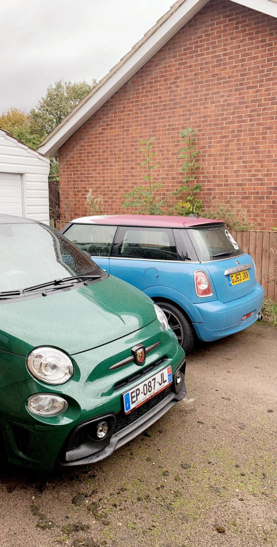 ABARTH 595 COMP 2016, 10,000 MILES NO ACCIDENTS, CUSTOM EXHAUST, WRAPPED DARK GREEN, FRENCH PLATES - Image 2 of 5