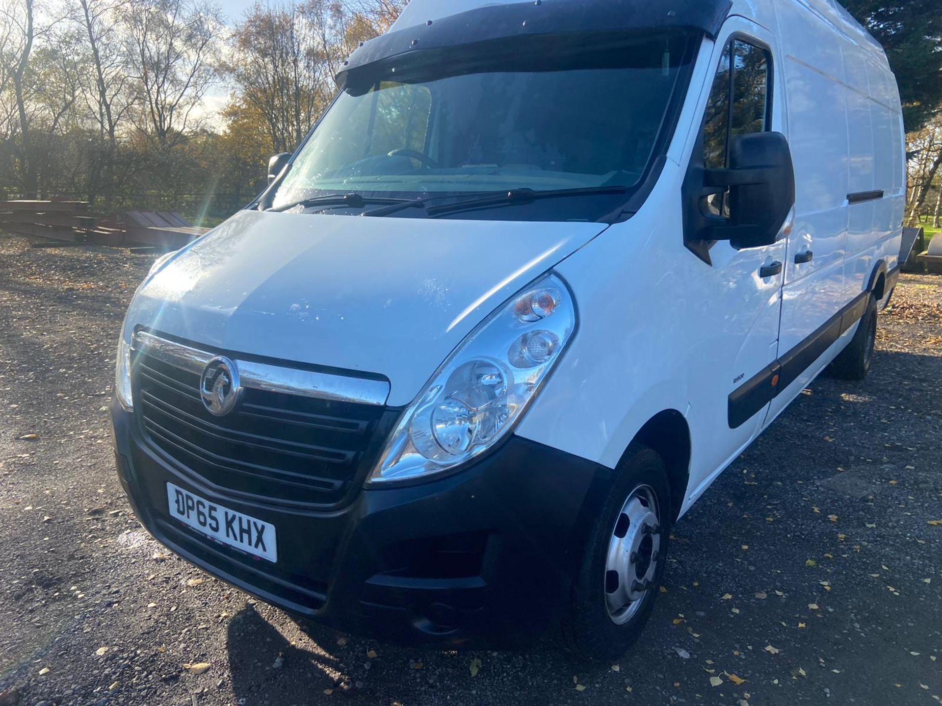 2015/65 REG VAUXHALL MOVANO R3500 L4H3 CDTI DRW 2.3 DIESEL WHITE PANEL VAN, SHOWING 1 FORMER KEEPER - Image 3 of 11