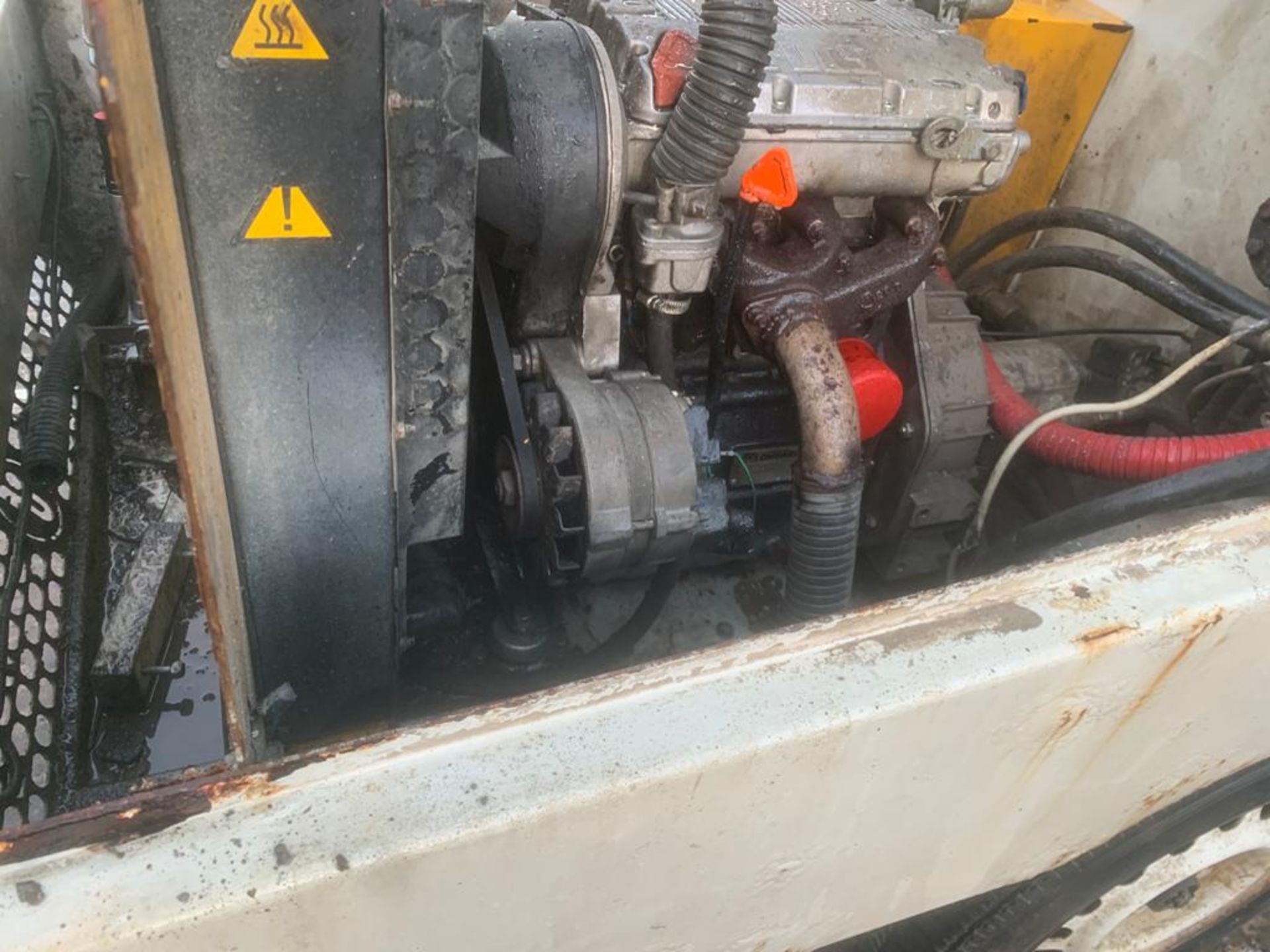 Uniform turbo sol plastering screeding machine . Lombardini Diesel engine untested - Image 2 of 9