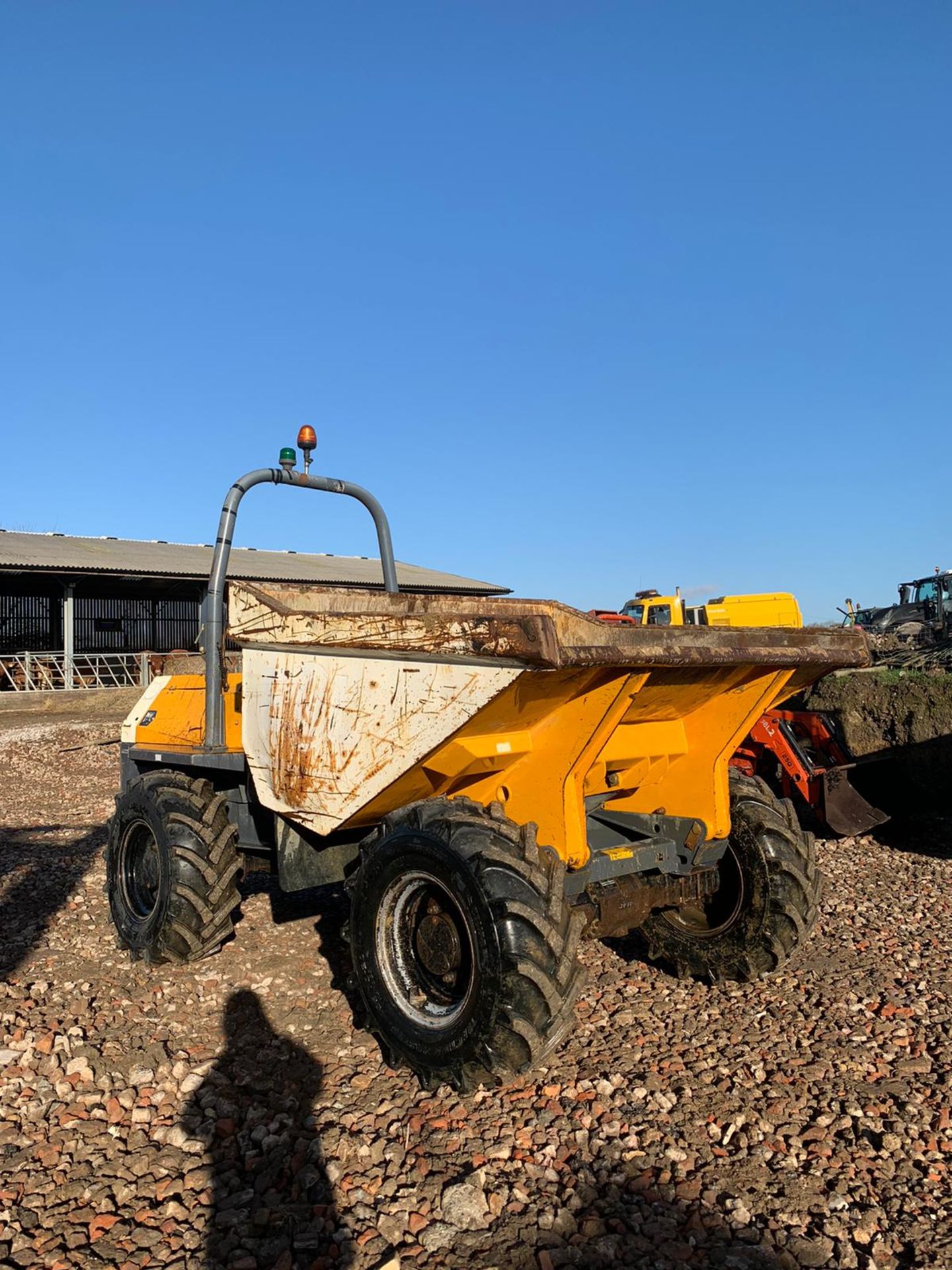 2011 TEREX 6 TON DUMPER, RUNS, DRIVES AND DUMPS, CLEAN MACHINE, CANOPY *PLUS VAT*