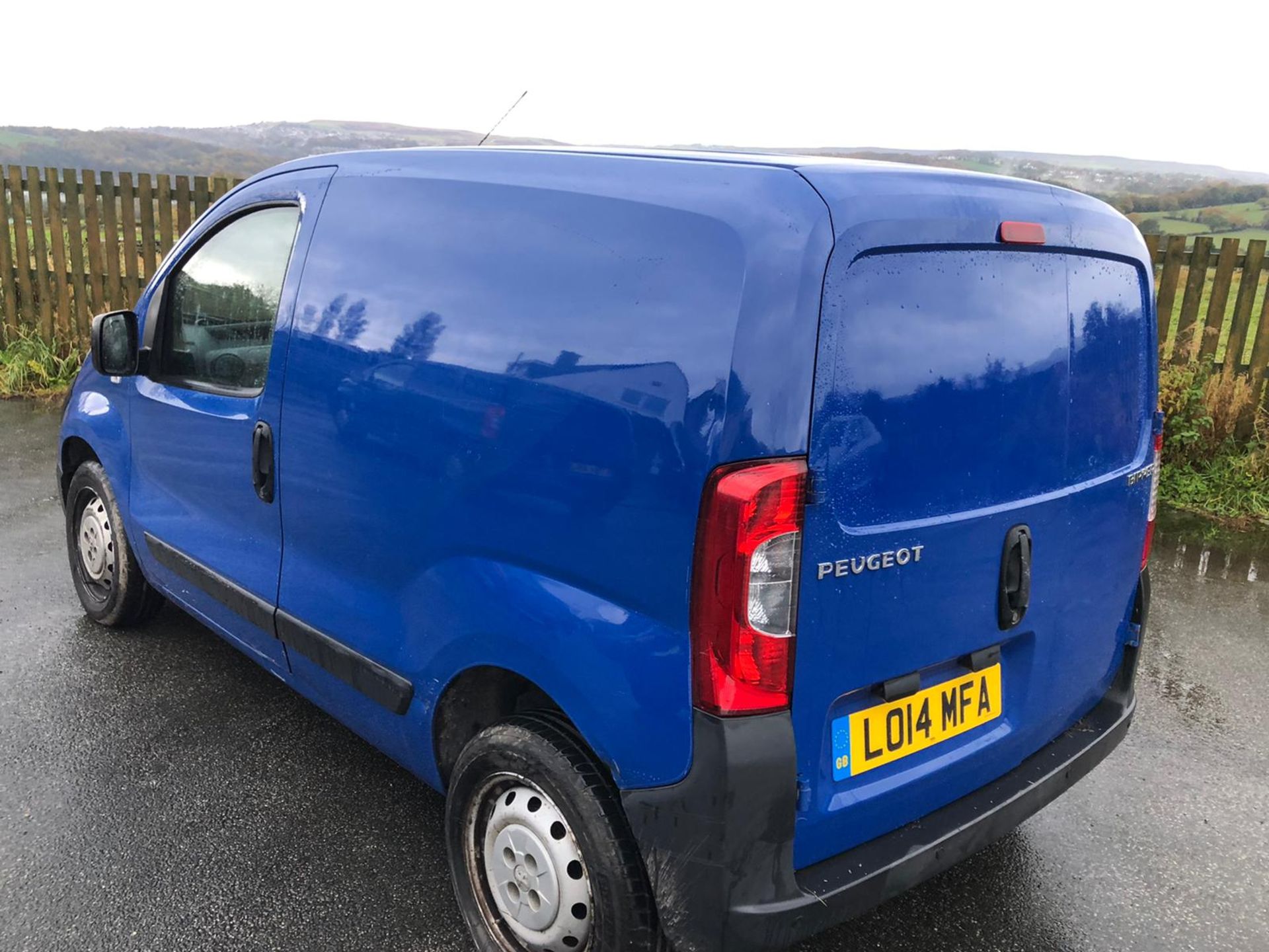 2014/14 REG PEUGEOT BIPPER S HDI 1.25 DIESEL BLUE PANEL VAN, SHOWING 0 FORMER KEEPERS *PLUS VAT* - Image 5 of 9