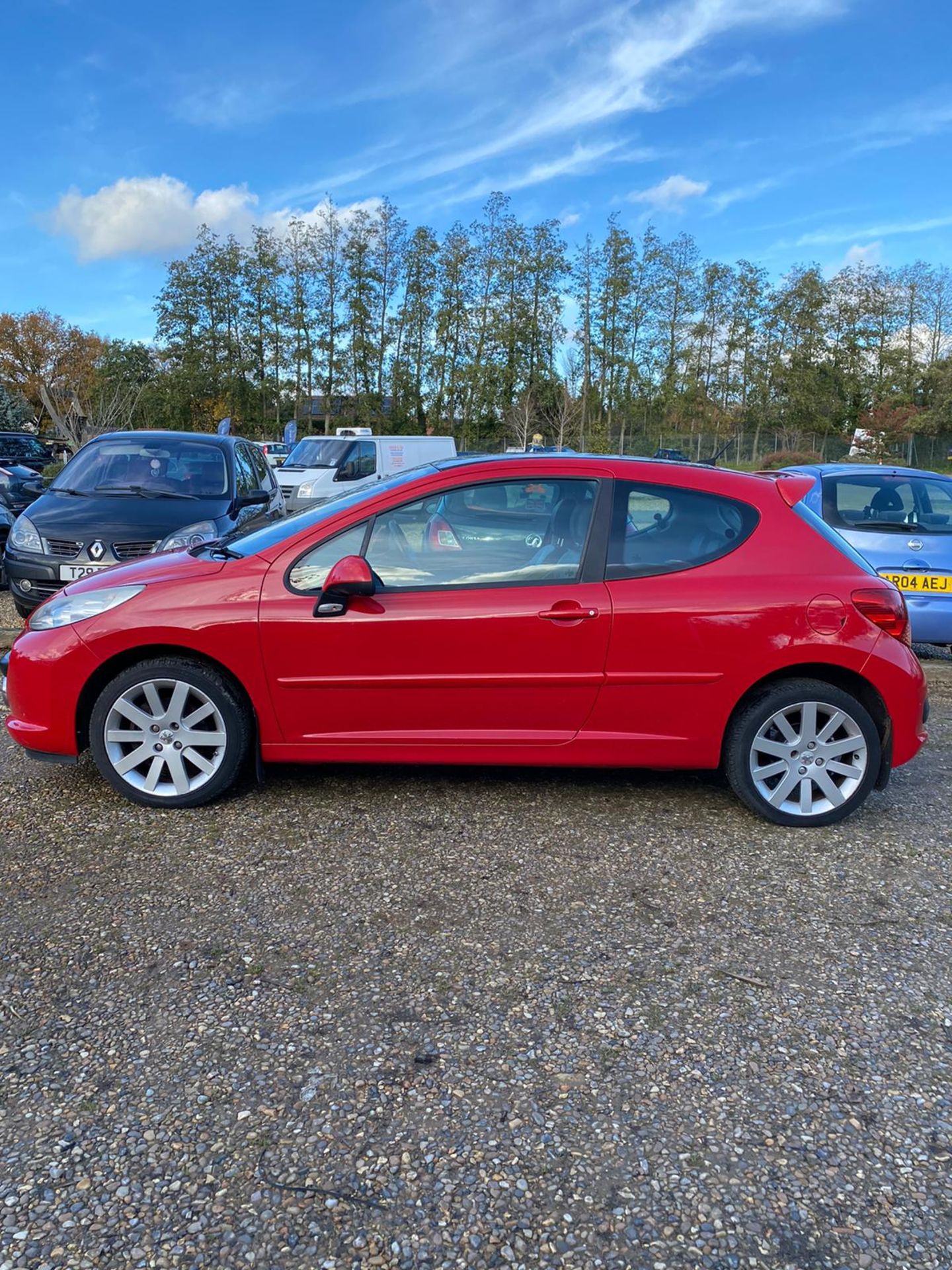 2007 PEUGEOT 207 GT 1.6 PETROL RED 3 DOOR HATCHBACK, SHOWING 5 FORMER KEEPERS *NO VAT* - Image 4 of 14