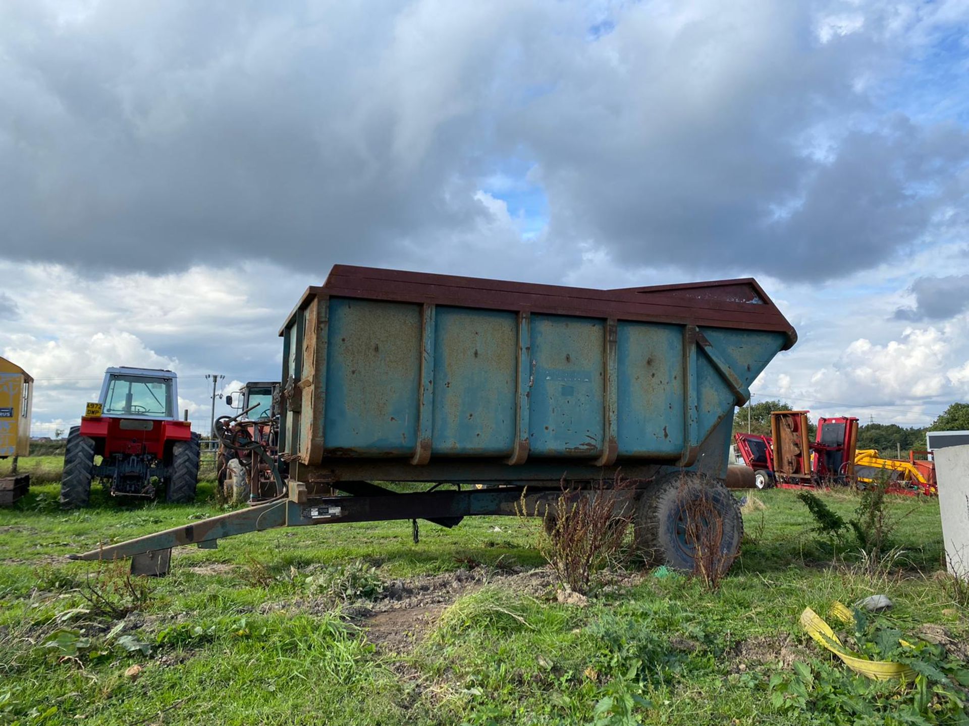 SALOP HI TIP DUMP TRAILER, BRAKES WORK FINE *NO VAT* - Image 3 of 5