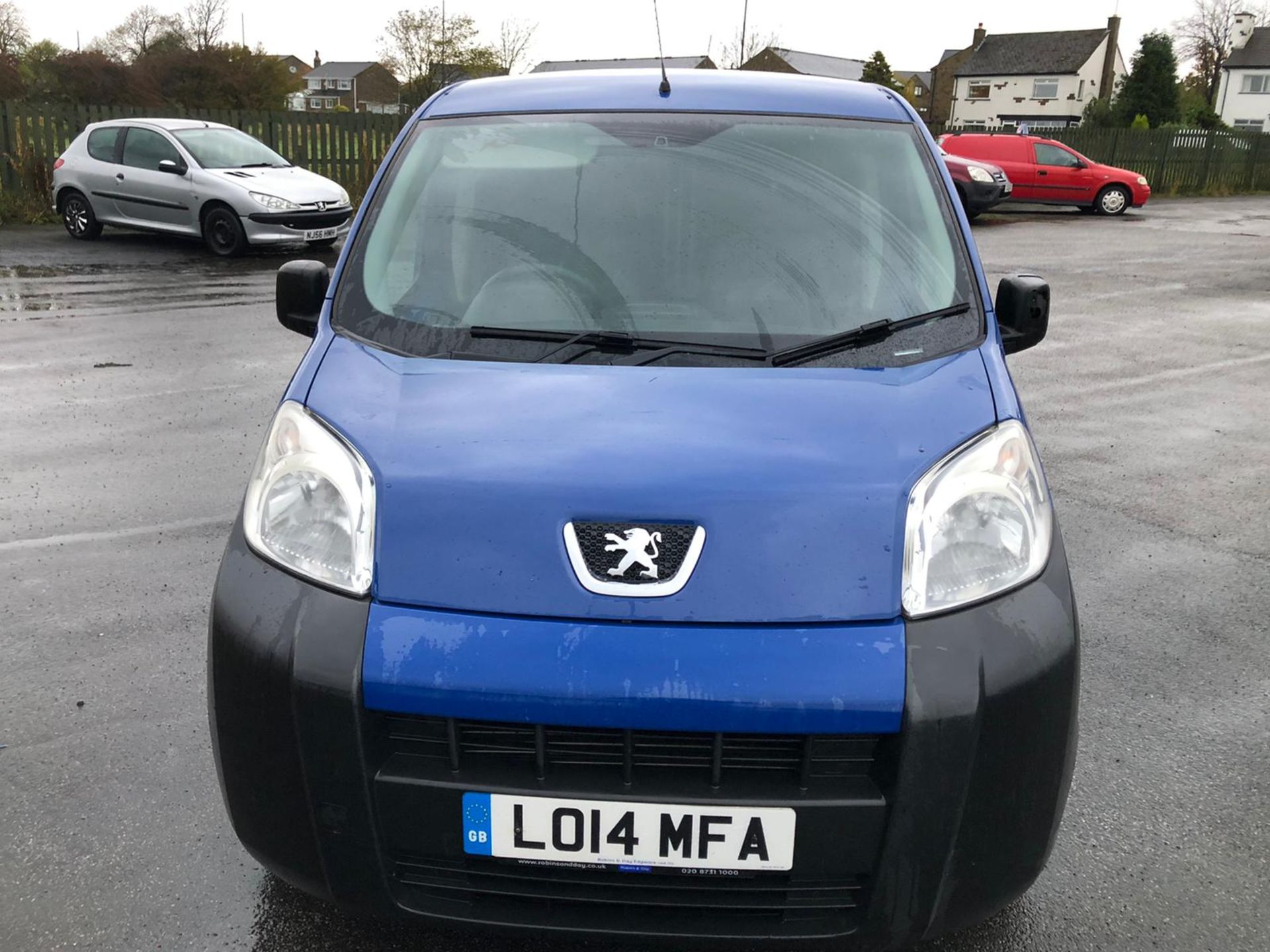 2014/14 REG PEUGEOT BIPPER S HDI 1.25 DIESEL BLUE PANEL VAN, SHOWING 0 FORMER KEEPERS *PLUS VAT* - Image 2 of 9