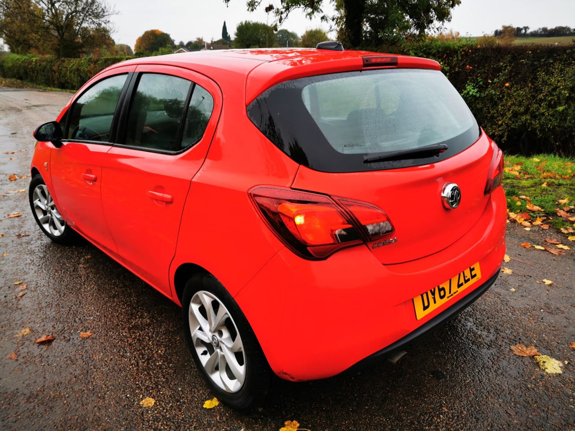 2018/67 REG VAUXHALL CORSA SRI 1.4 PETROL RED 5 DOOR HATCHBACK, SHOWING 2 FORMER KEEPERS *NO VAT* - Image 5 of 17