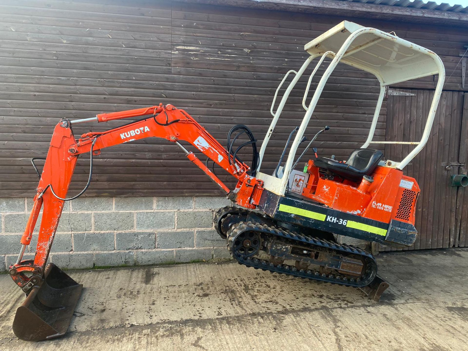 Kubota KH-36 mini digger *PLUS VAT*