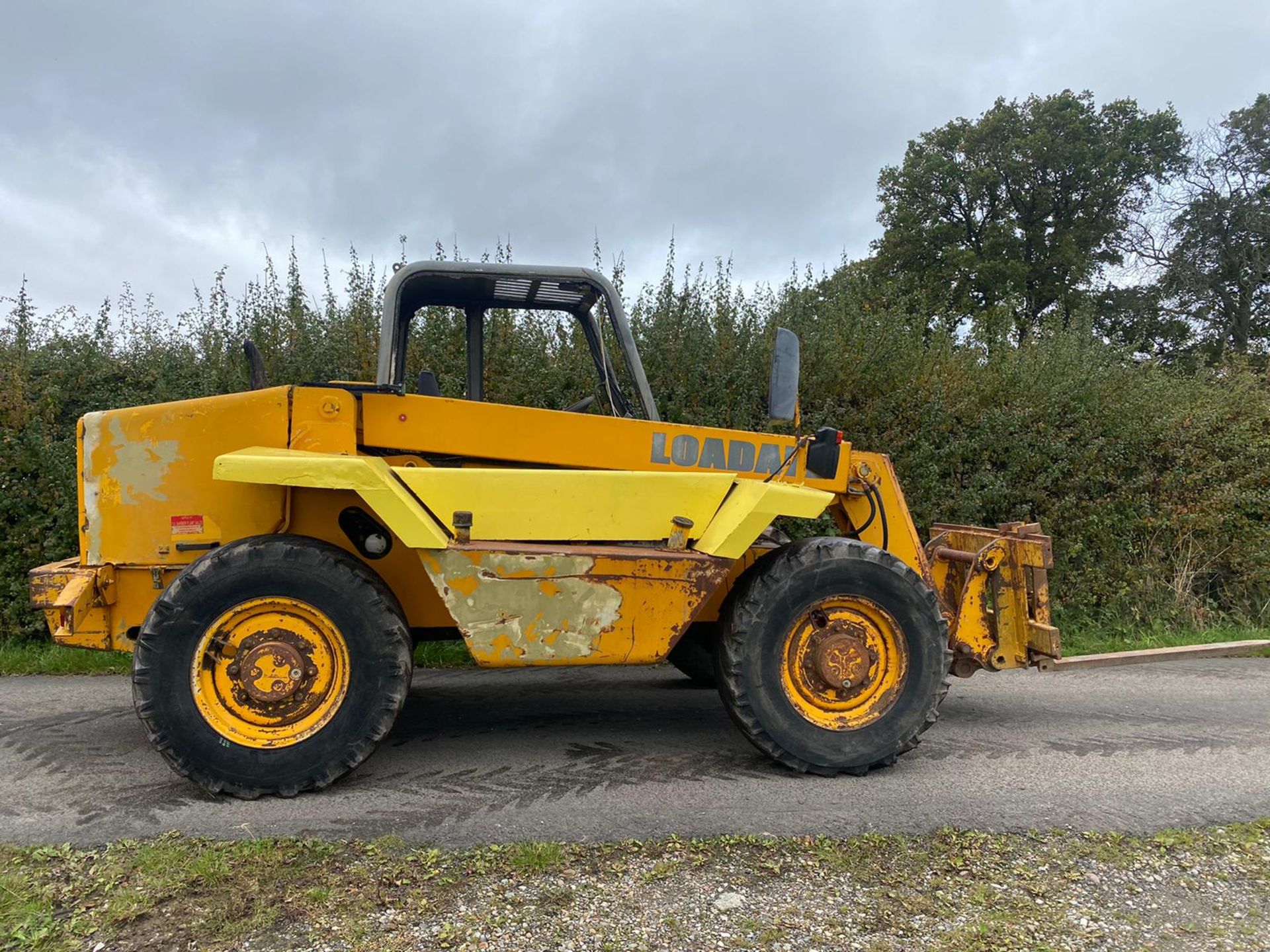 JCB 520-55 TELEHANDLER, ONLY 1997 HOURS, PERKINS DIESEL ENGINE, STARTS FIRST TURN OF THE KEY - Image 4 of 8