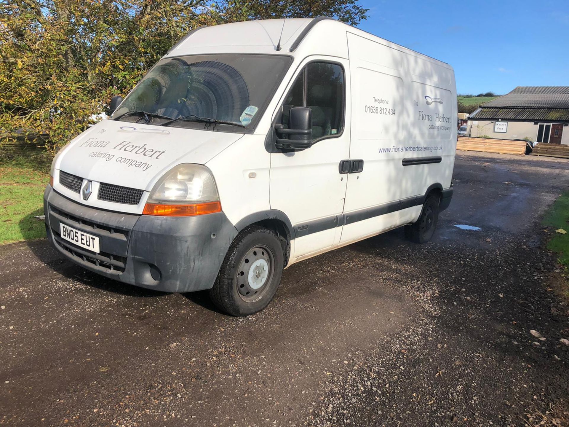 2005/05 REG RENAULT MASTER MM35 DCI 100 MWB 2.5 DIESEL WHITE VAN, SHOWING 1 FORMER KEEPER *NO VAT* - Image 3 of 9