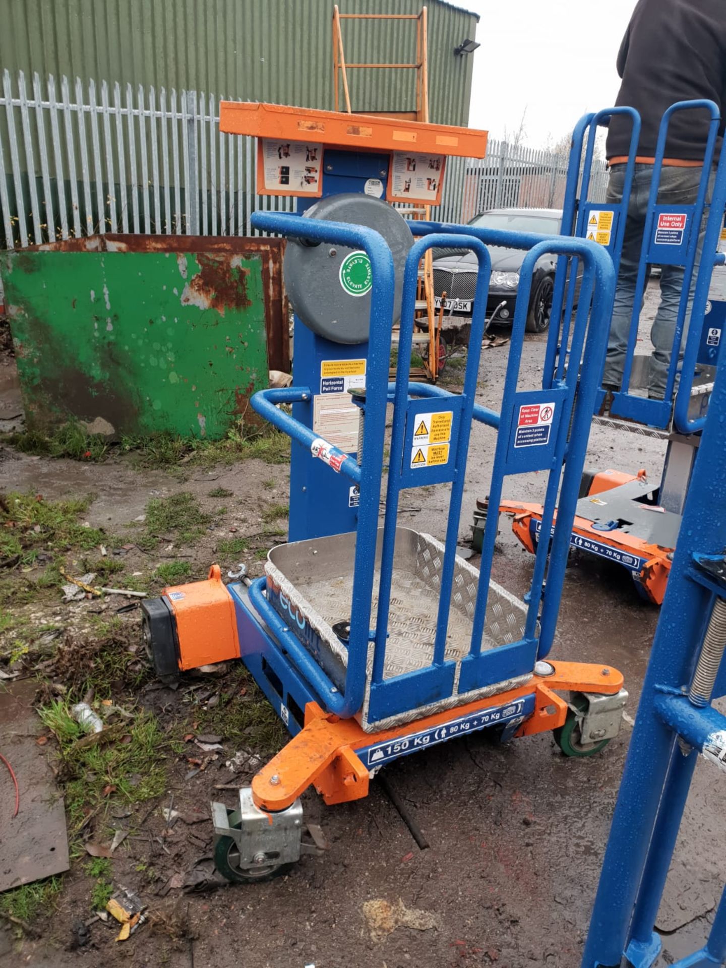 POWER TOWER PECO LIFT ACCESS TOWER SCISSOR LIFT PLATFORM, FULL WORKING ORDER, YEAR 2015 *PLUS VAT* - Image 4 of 5