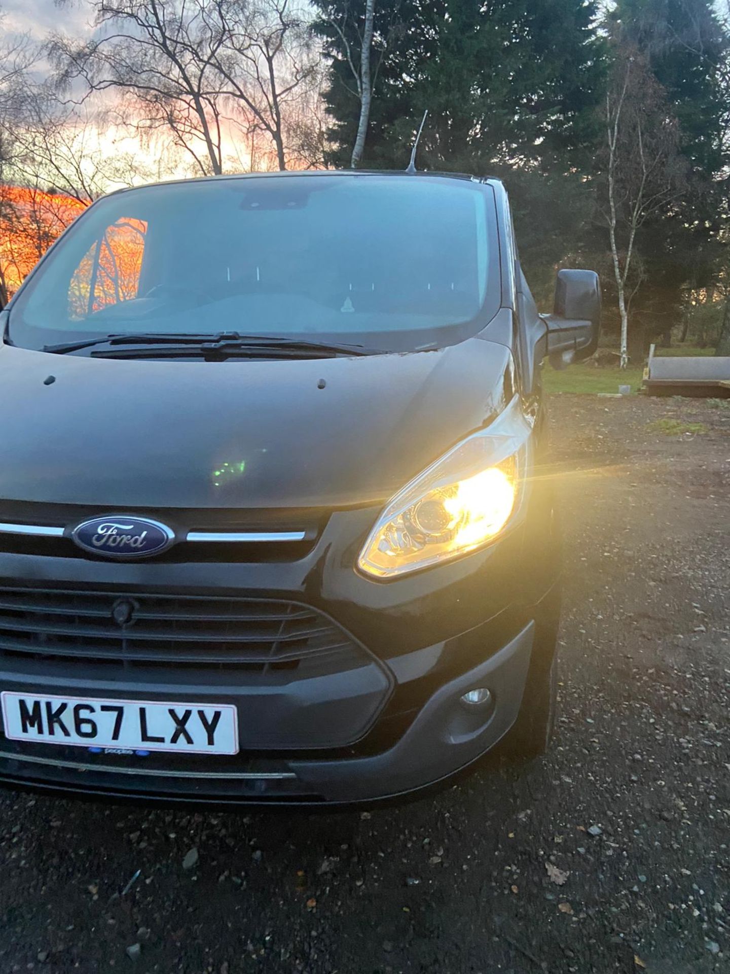 2017/67 REG FORD TRANSIT CUSTOM 290 LIMITED 2.0 DIESEL BLACK PANEL VAN, SHOWING 0 FORMER KEEPERS - Image 3 of 14