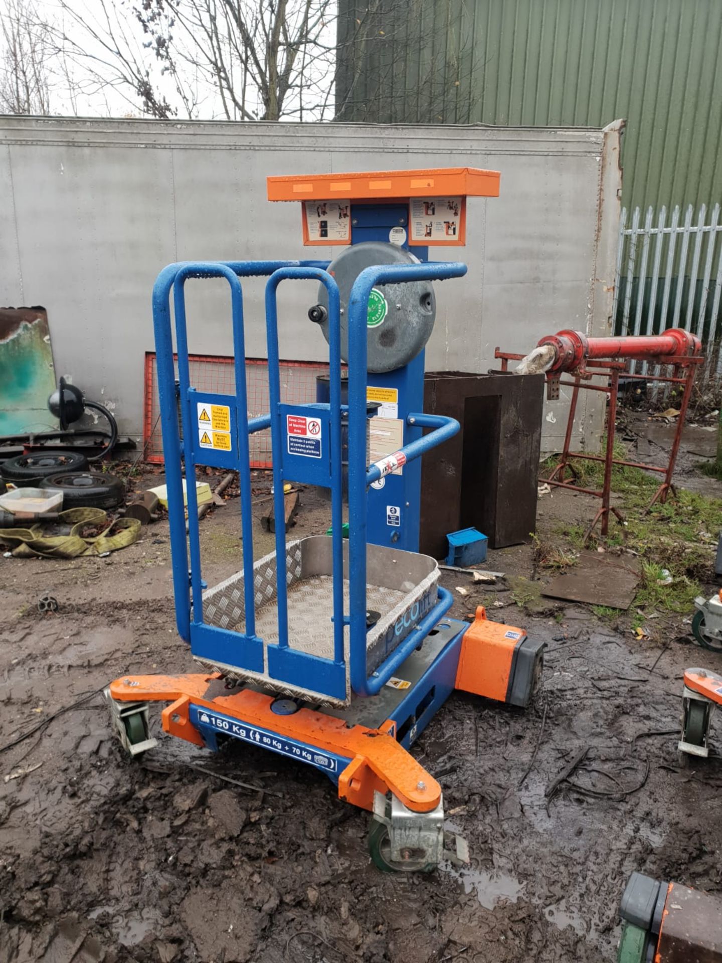 POWER TOWER PECO LIFT ACCESS TOWER SCISSOR LIFT PLATFORM, FULL WORKING ORDER, YEAR 2015 *PLUS VAT*