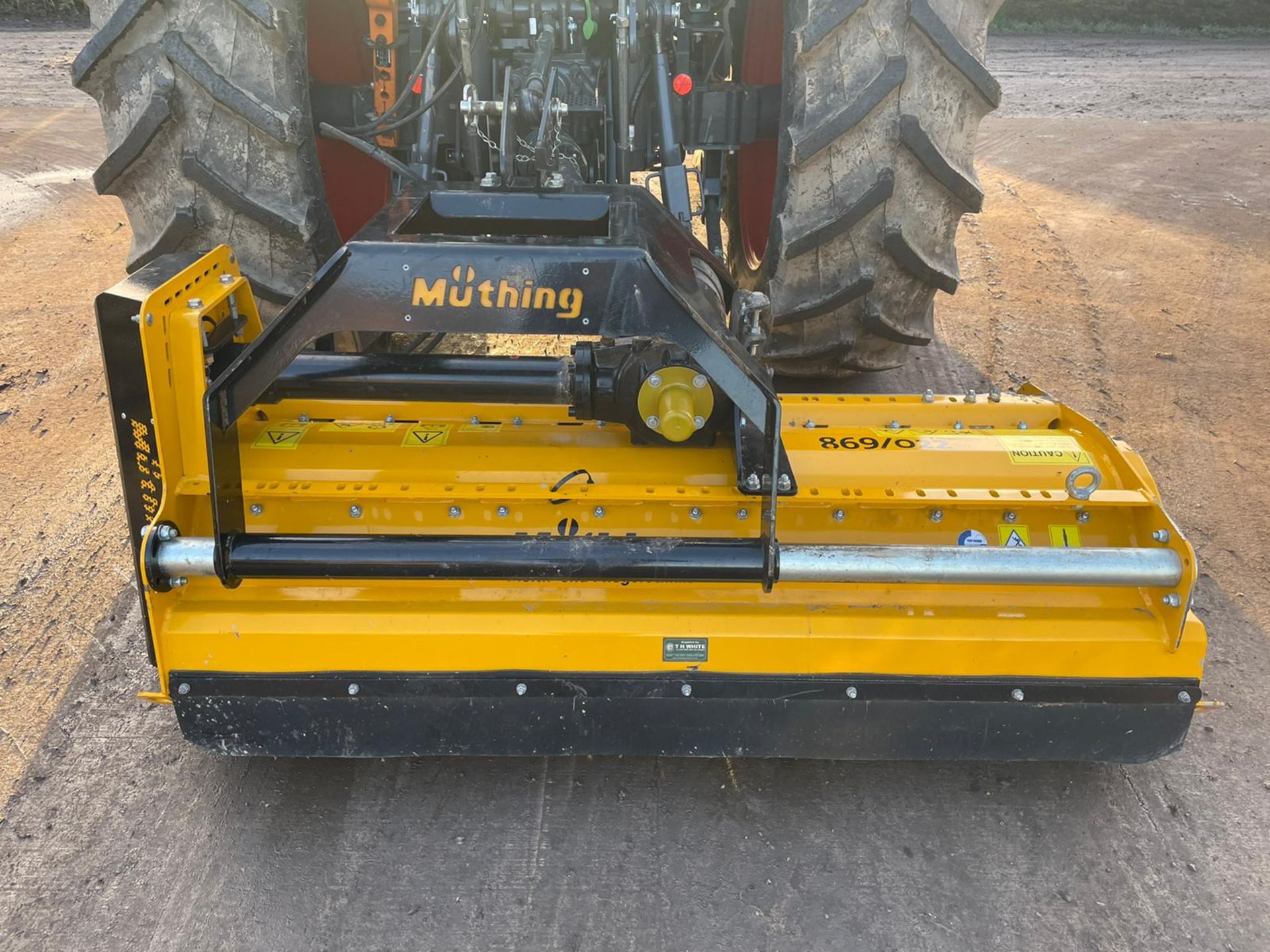 2015 MUTHING MU-H 160 31 FLAIL MOWER, SUITABLE FOR 3 POINT LINKAGE, ALL WORKS PTO DRIVEN, SIDE SHIFT