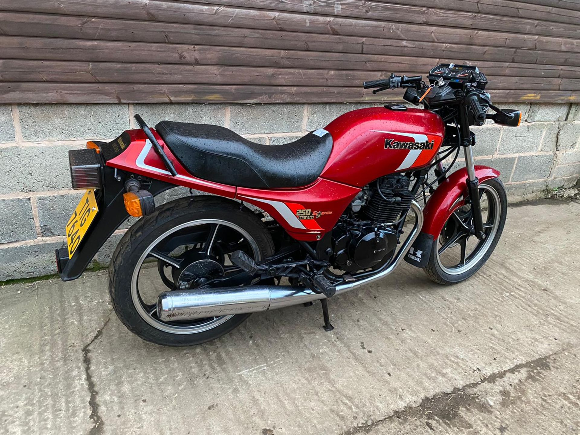 1989 KAWASAKI 250 SCORPION, MODEL: ER250-B3, PETROL, MILEAGE: 10,141, REG: TIG7640 *NO VAT* - Image 5 of 7