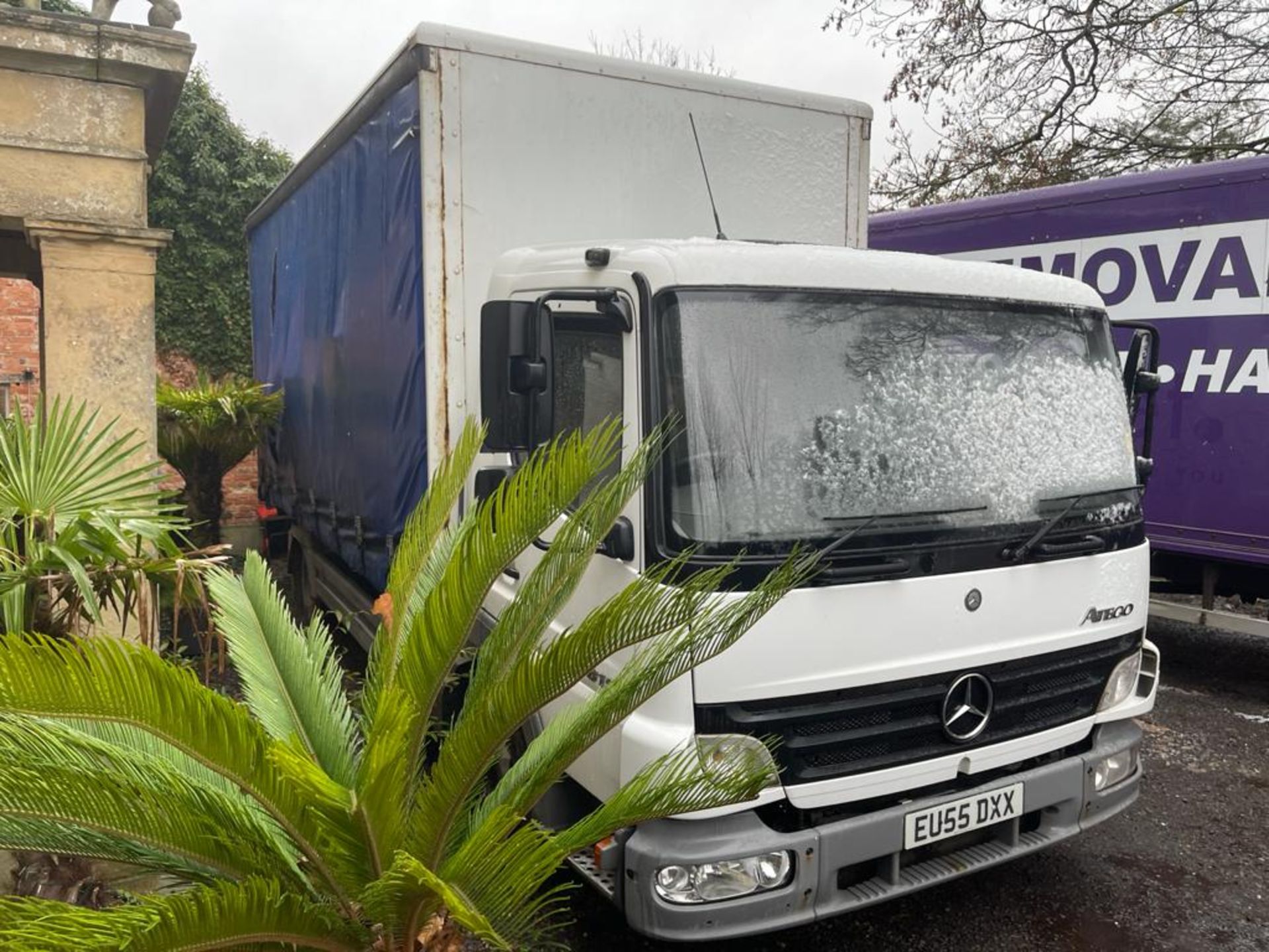 2005/55 REG MERCEDES CVS ATEGO 825 DAY CURTAIN SIDED LORRY, SHOWING 2 FORMER KEEPERS *PLUS VAT* - Image 2 of 18