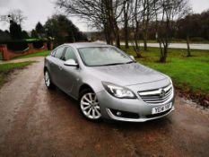 2014/14 REG VAUXHALL INSIGNIA ELITE NAV CDTI E 2.0 DIESEL SILVER, SHOWING 1 FORMER KEEPER *NO VAT*