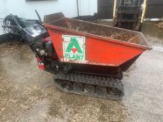 HONDA HI TIP TRACKED PETROL DUMPER, RUNS, DRIVES AND TIPS *PLUS VAT*