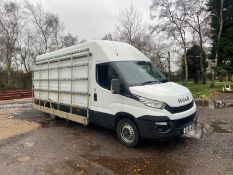 2015/65 REG IVECO DAILY 35S13 XLWB 2.3 DIESEL WHITE PANEL VAN, SHOWING 0 FORMER KEEPERS *PLUS VAT*