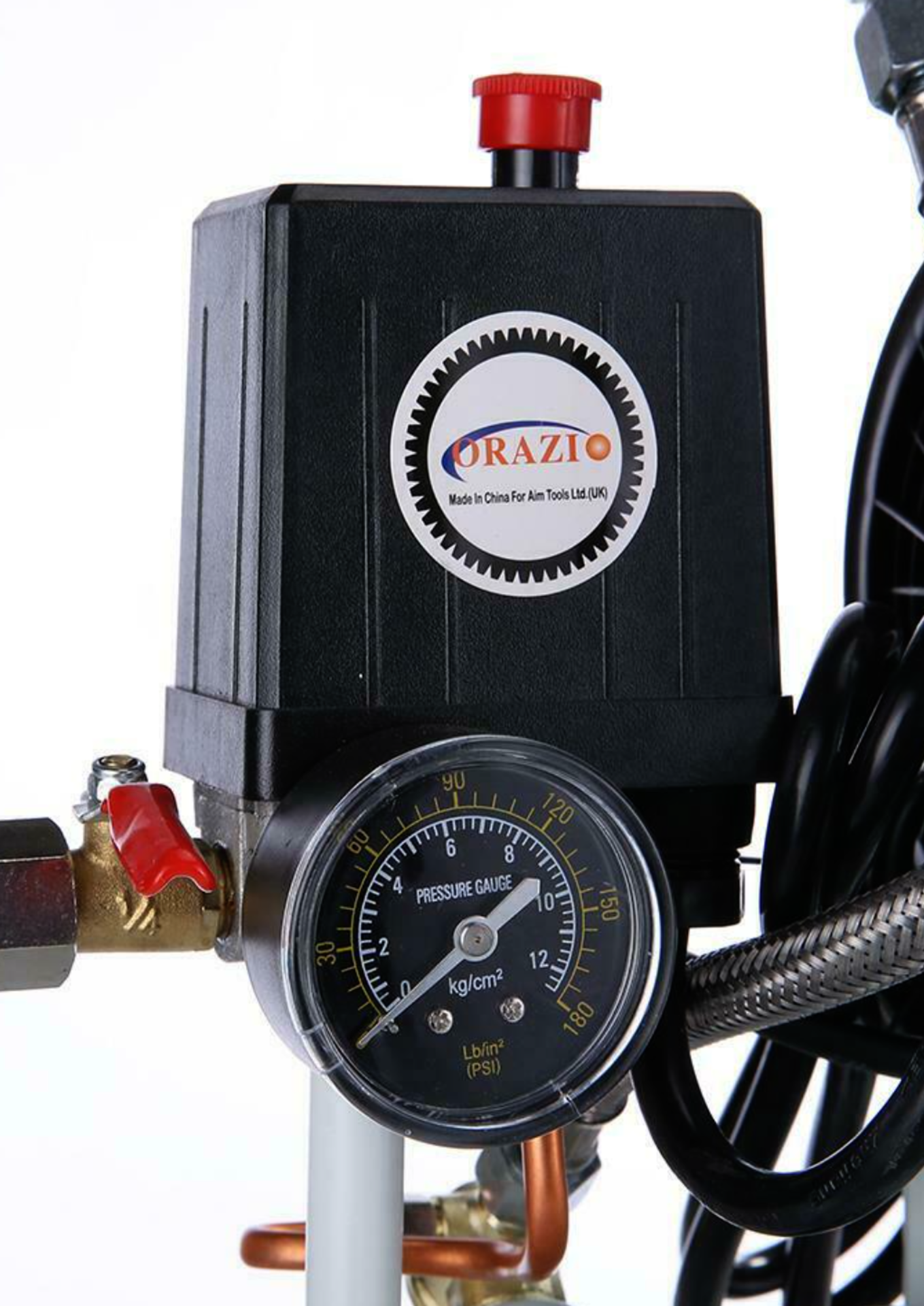 MC - new ORAZIO low noise Silent Air compressor 9L Europe Plug 600W for Garage Clinic - Image 4 of 5