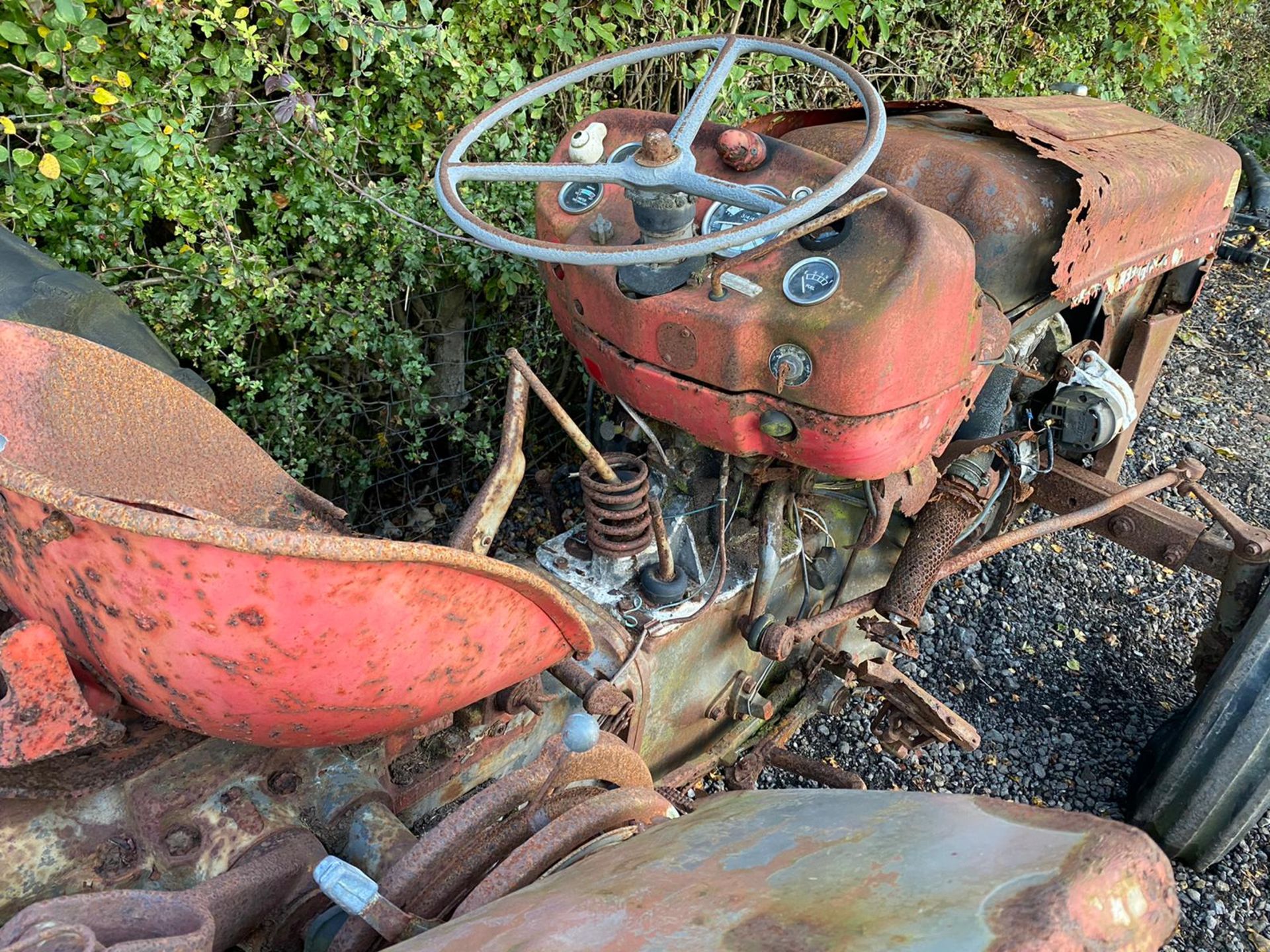 MASSEY FERGUSON 135 3 CYLINDER PERKINS DIESEL, FOR RESTORATION *PLUS VAT* - Image 2 of 8