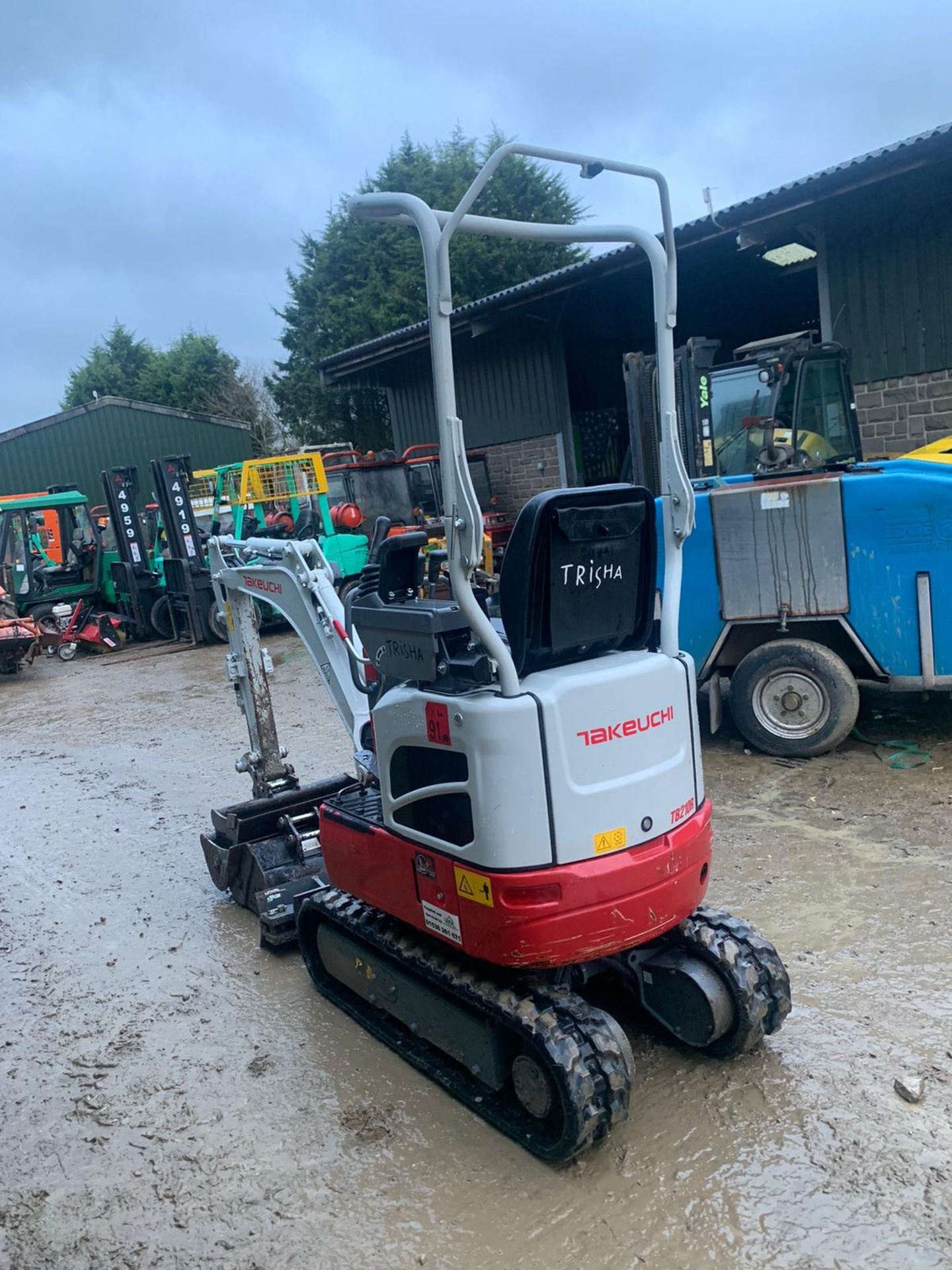 2020 Takeuchi TB210R Mini Digger *PLUS VAT* - Image 5 of 6