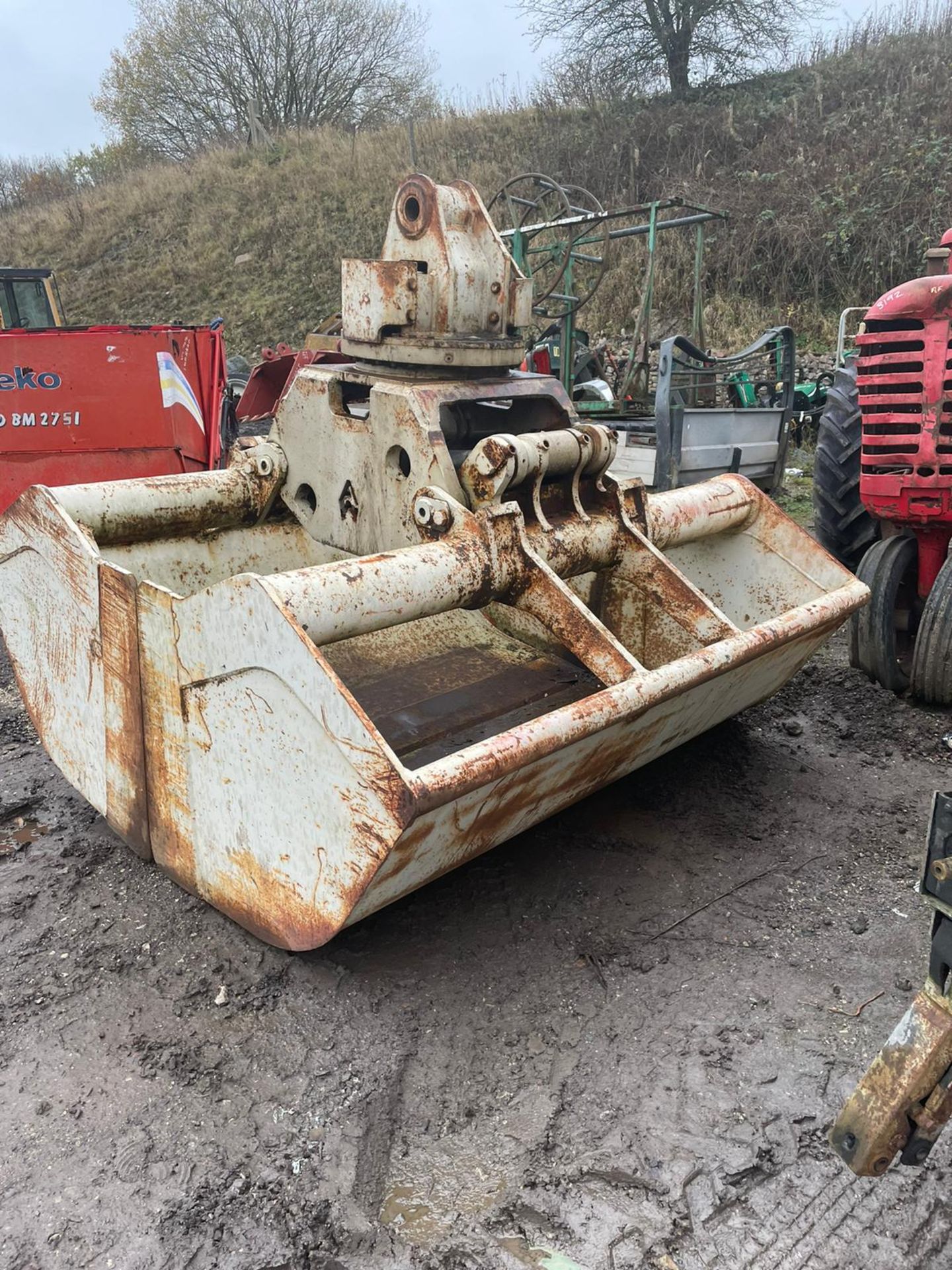 TEREX ATLAS E832-2 GRAPPLE, ROTATING BODY, WEIGHT: 193KG, DONE LITTLE WORK *PLUS VAT*