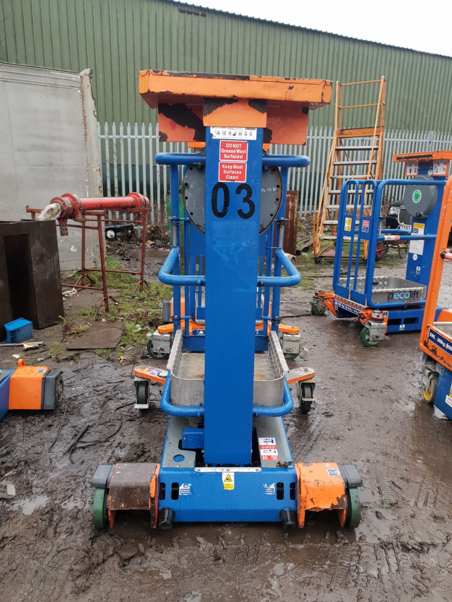 POWER TOWER PECO LIFT ACCESS TOWER SCISSOR LIFT PLATFORM, FULL WORKING ORDER, YEAR 2015 *PLUS VAT* - Image 5 of 5