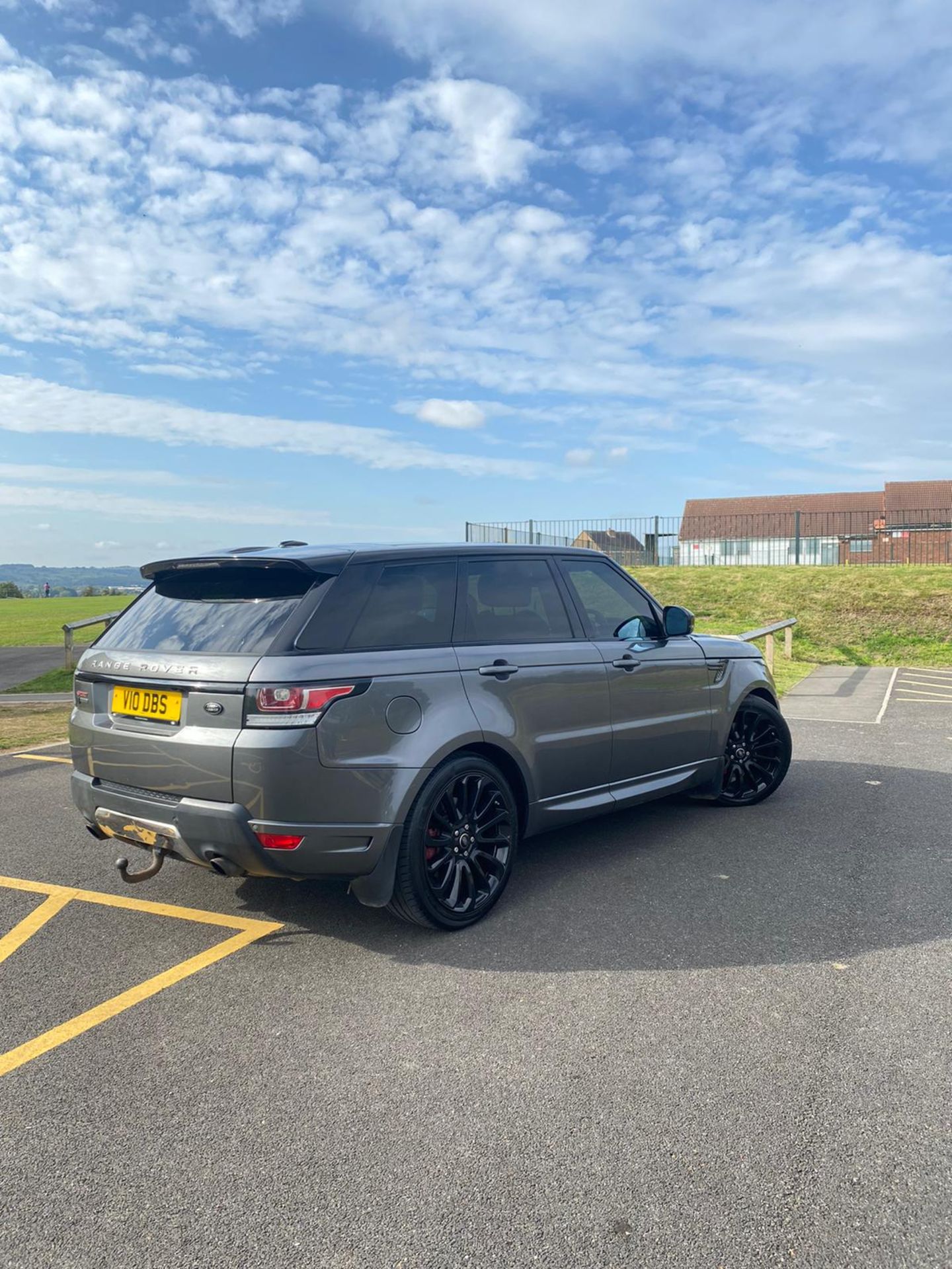 2013/13 REG LAND ROVER RANGE ROVER SPORT AUTOBIOGRAPHY 5.0L V8 SUPERCHARGED PETROL GREY - FSH! - Image 7 of 15