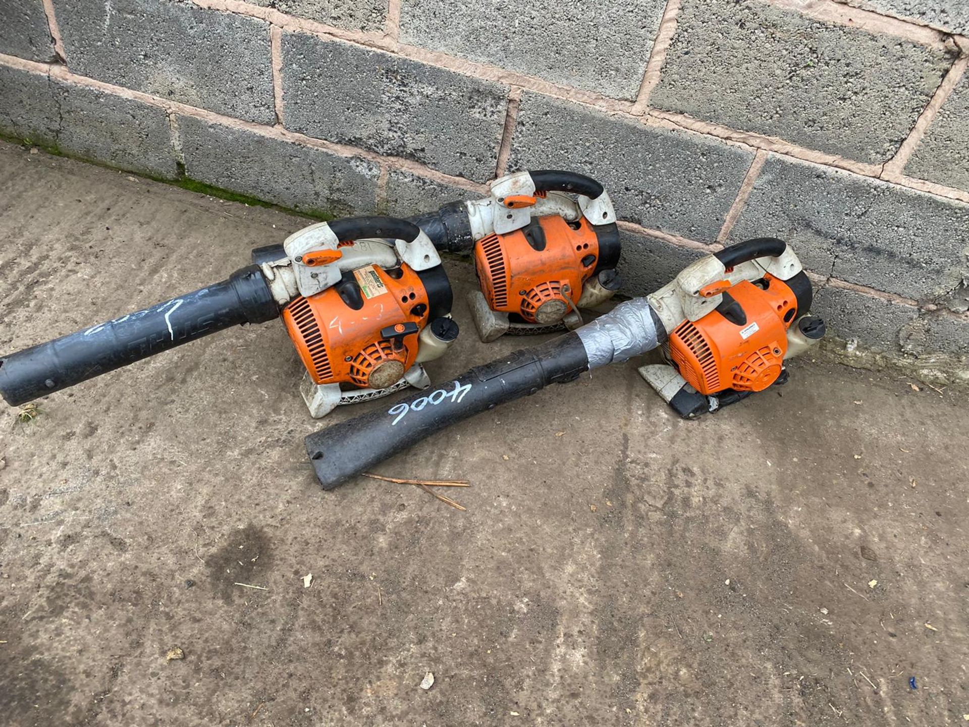 3 X STIHL BLOWERS, DIRECT EX COUNCIL *PLUS VAT*