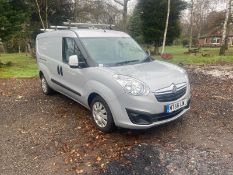 2016/66 REG VAUXHALL COMBO 2300 SPORT CDTI ECO 1.25 DIESEL SILVER PANEL VAN, SHOWING 0 FORMER KEEPER