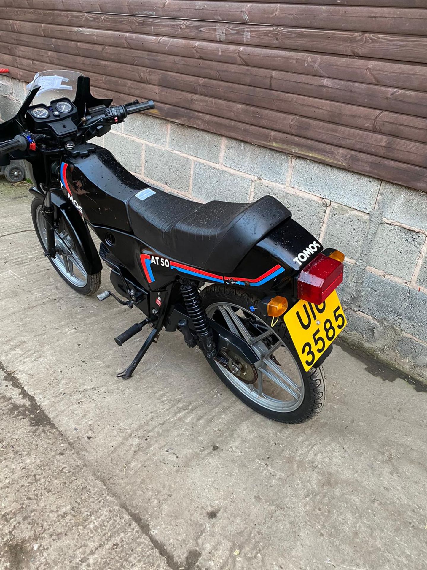 TOMOS AT50 MOPED, YEAR 1989, PETROL, MILEAGE: 34,180, DOCUMENTS PRESENT *NO VAT* - Image 2 of 5