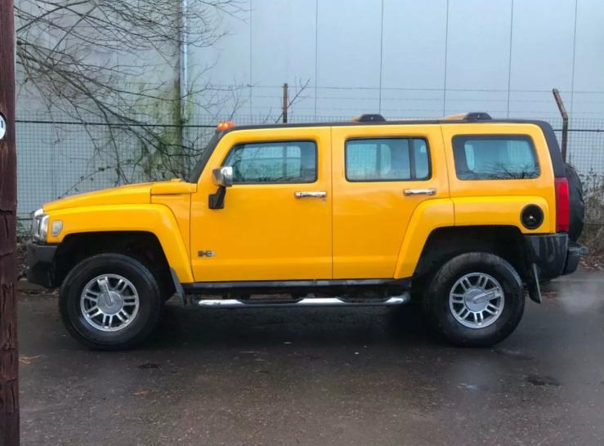 2007 HUMMER H3 3.5 LEFT HAND DRIVE YELLOW MODIFIED LHD *NO VAT* - Image 3 of 6