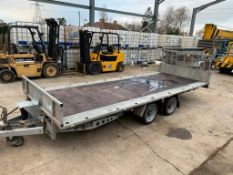 TWIN AXLE TILT BED TRAILER - 16 X 6' 6" *NO VAT*