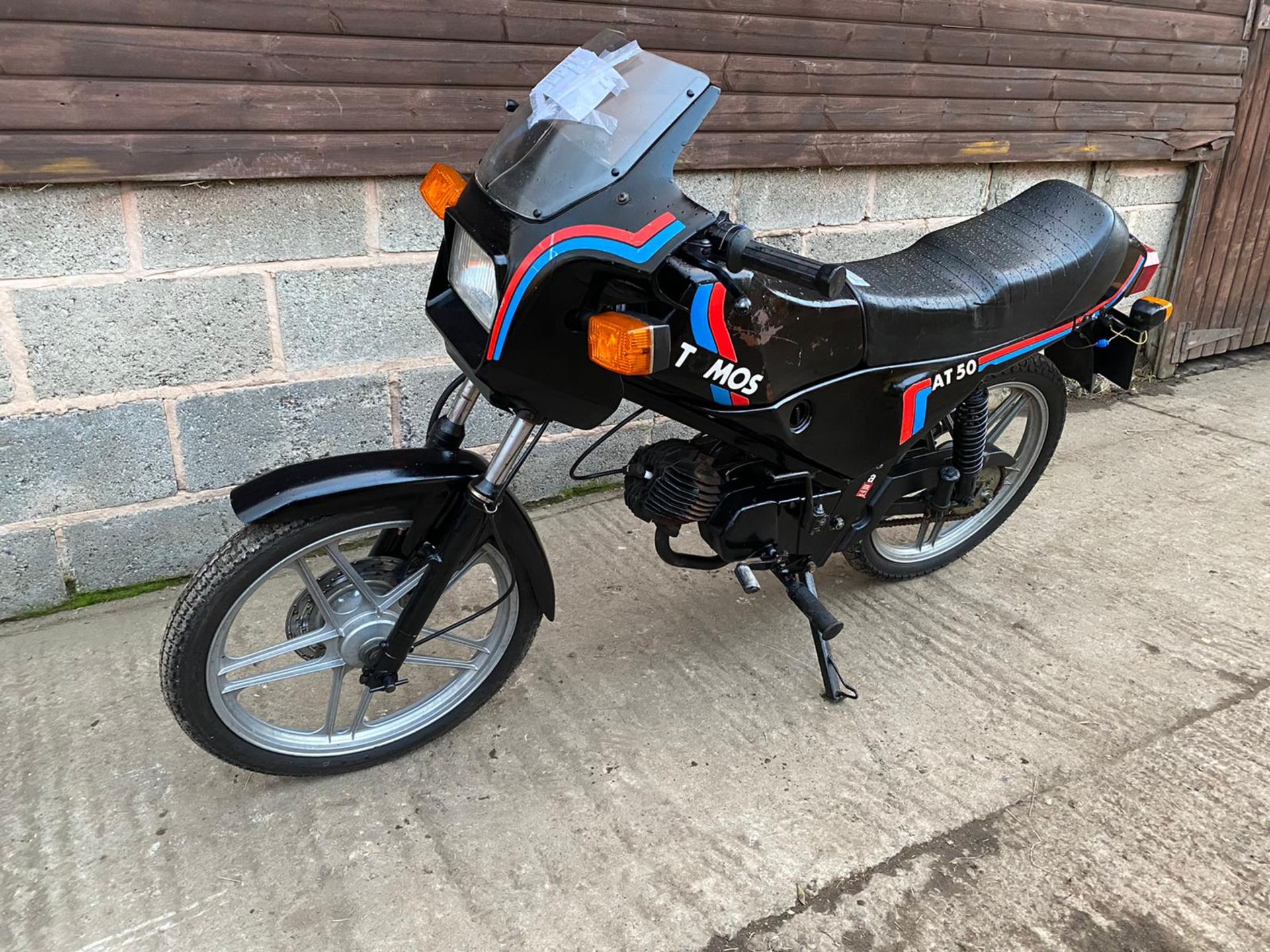 TOMOS AT50 MOPED, YEAR 1989, PETROL, MILEAGE: 34,180, DOCUMENTS PRESENT *NO VAT* - Image 3 of 5