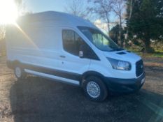 2017/17 REG FORD TRANSIT 350 2.0 DIESEL WHITE PANEL VAN, SHOWING 0 FORMER KEEPERS *PLUS VAT*