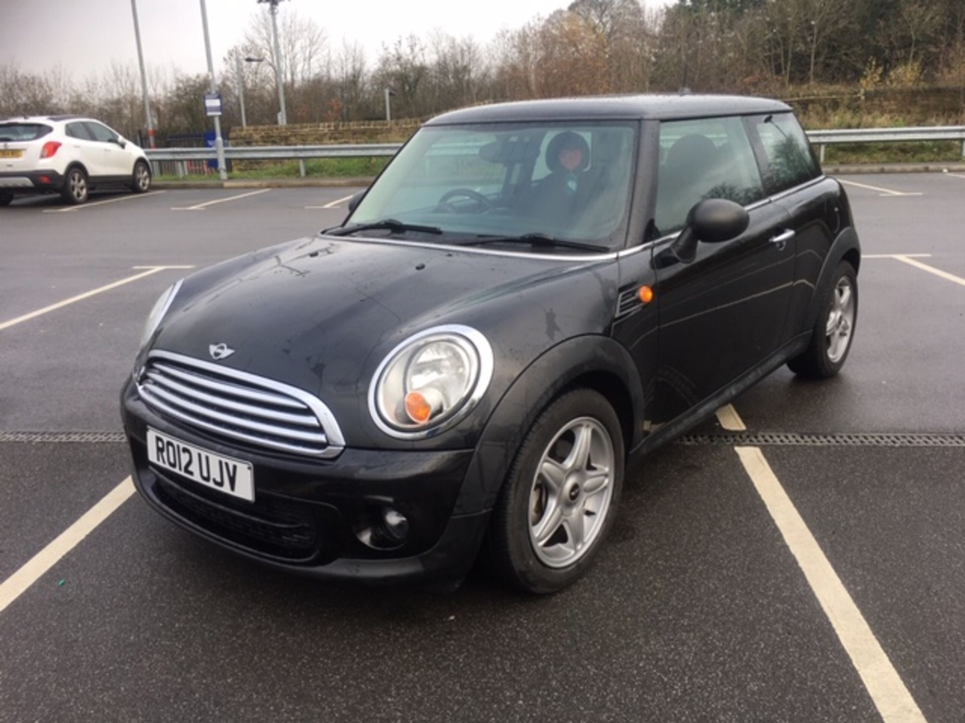 2012/12 REG MINI ONE D 1.6 DIESEL BLACK 3 DOOR HATCHBACK, SHOWING 2 FORMER KEEPERS *NO VAT* - Image 3 of 25