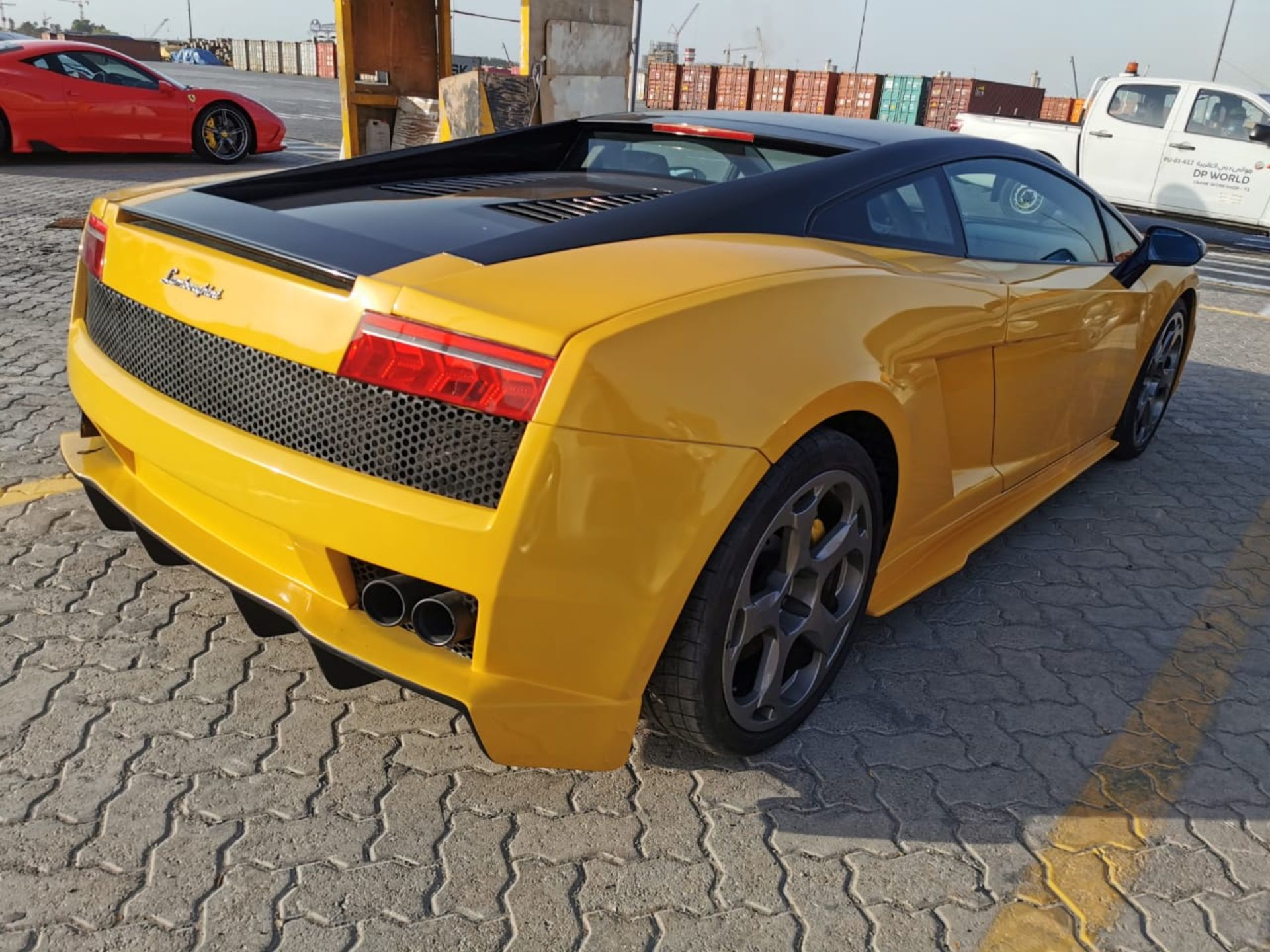 LATE 2003 LAMBORGHINI GALLARDO 5.0L PETROL LHD YELLOW AND BLACK 2DR COUPE - C/W NOVA PIN *NO VAT* - Image 2 of 6