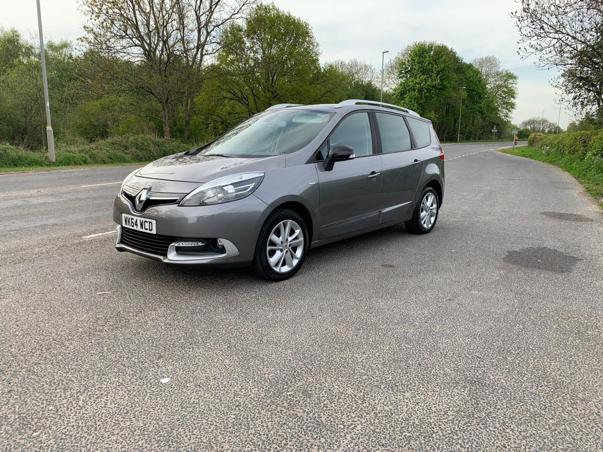 2014/64 REG RENAULT GRAND SCENIC LTD ENERGY DCI 1.5 DIESEL GREY MPV 7 SEAT, SHOWING 1 FORMER KEEPER - Image 2 of 13