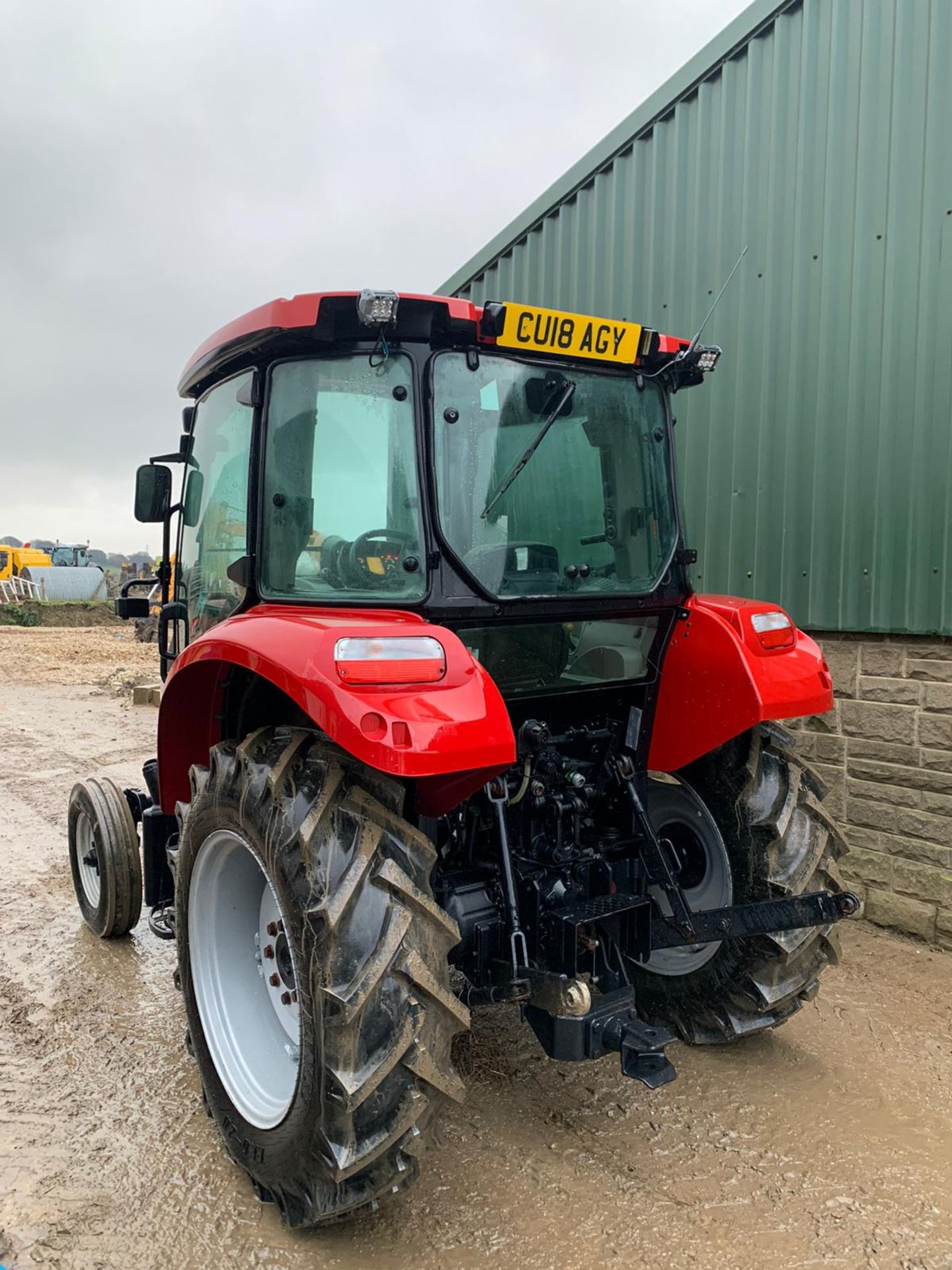 2018 CASE FARMALL 55C TRACTOR, RUNS AND DRIVES, CLEAN MACHINE, FULLY GLASS CAB *PLUS VAT* - Image 3 of 5