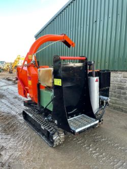 TIMBERWOLF 75,230TR WOOD CHIPPER - 180 HOURS, HONDA 2417 V TWIN MOWER, HI TIP DUMPER, BRAND NEW LEAF BLOWER, GOLF BUGGY! ENDS FROM 7PM THURSDAY!