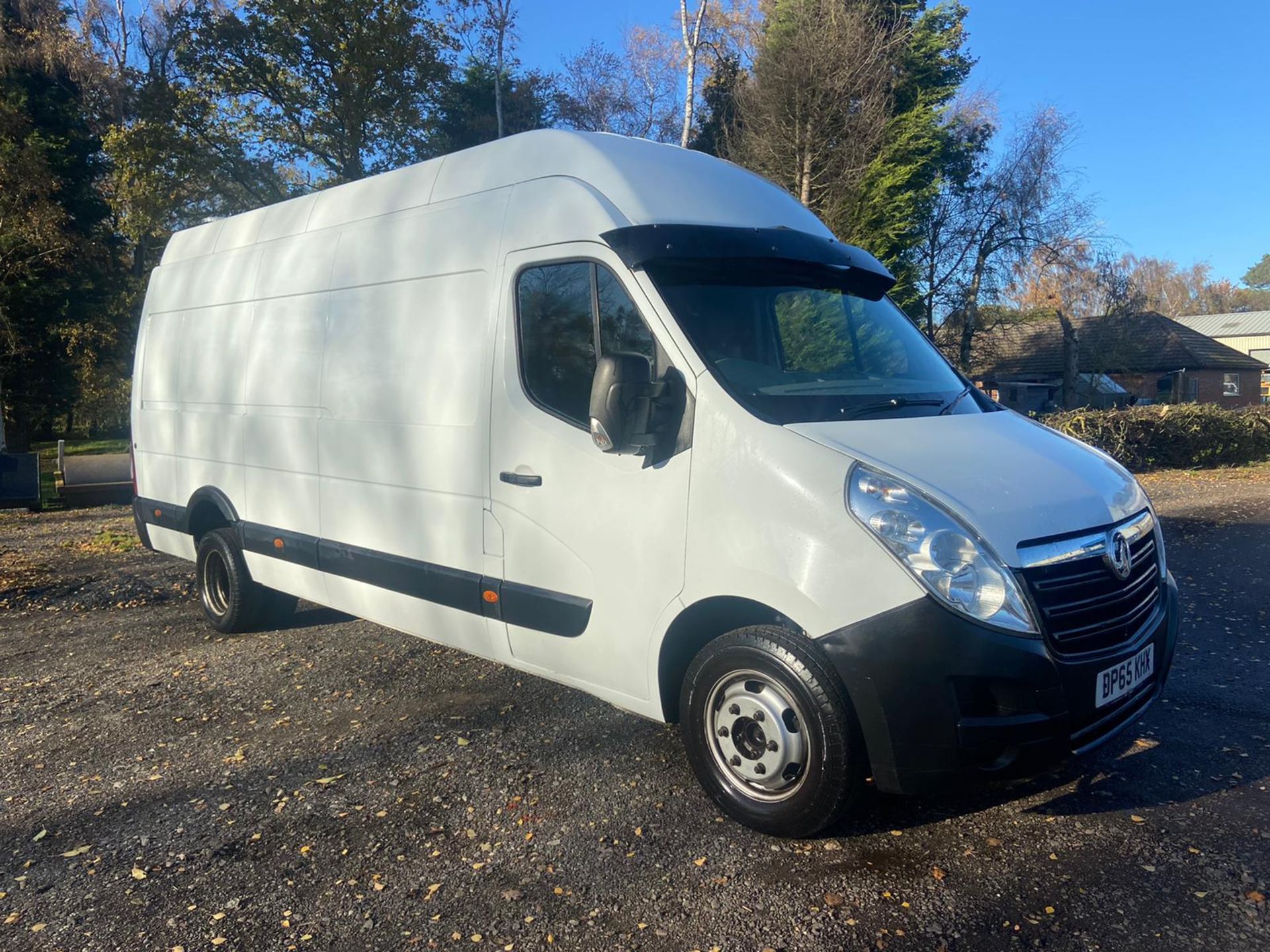 2015/65 REG VAUXHALL MOVANO R3500 L4H3 CDTI DRW 2.3 DIESEL WHITE PANEL VAN, SHOWING 1 FORMER KEEPER