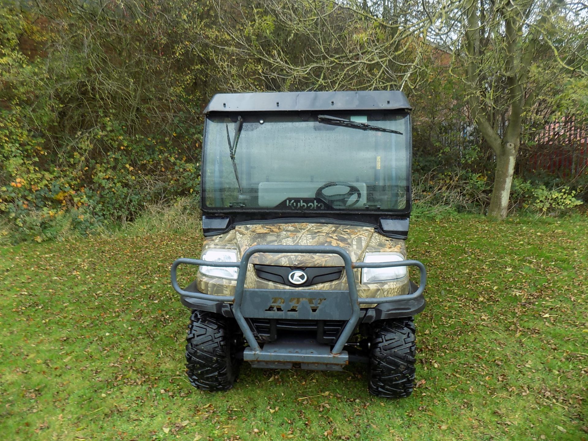 KUBOTA RTV 900, STARTS AND DRIVES, ELECTRICAL TIPPING BODY, NO LOG BOOK, CAMO, REG 2013 *PLUS VAT* - Image 7 of 11