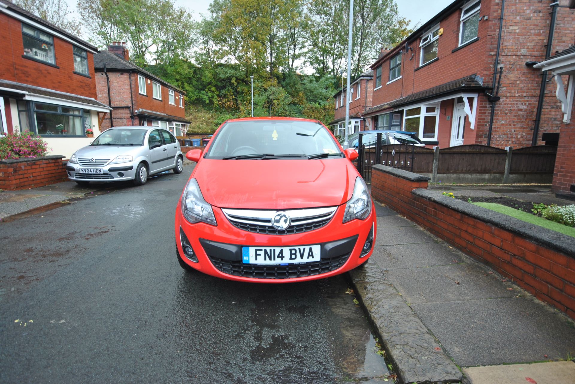 2014/14 REG VAUXHALL CORSA SPORTIVE CDTI 1.25 DIESEL RED VAN, SHOWING 2 FORMER KEEPERS *NO VAT* - Image 2 of 9