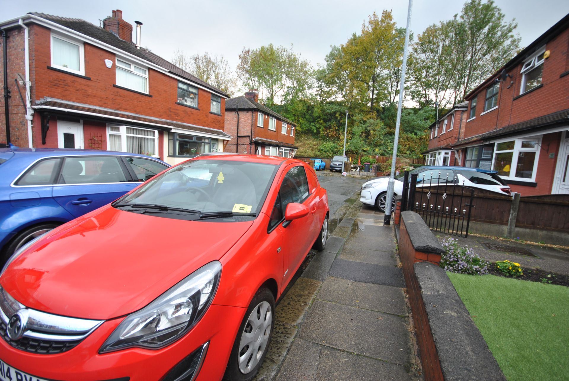 2014/14 REG VAUXHALL CORSA SPORTIVE CDTI 1.25 DIESEL RED VAN, SHOWING 2 FORMER KEEPERS *NO VAT* - Image 3 of 9