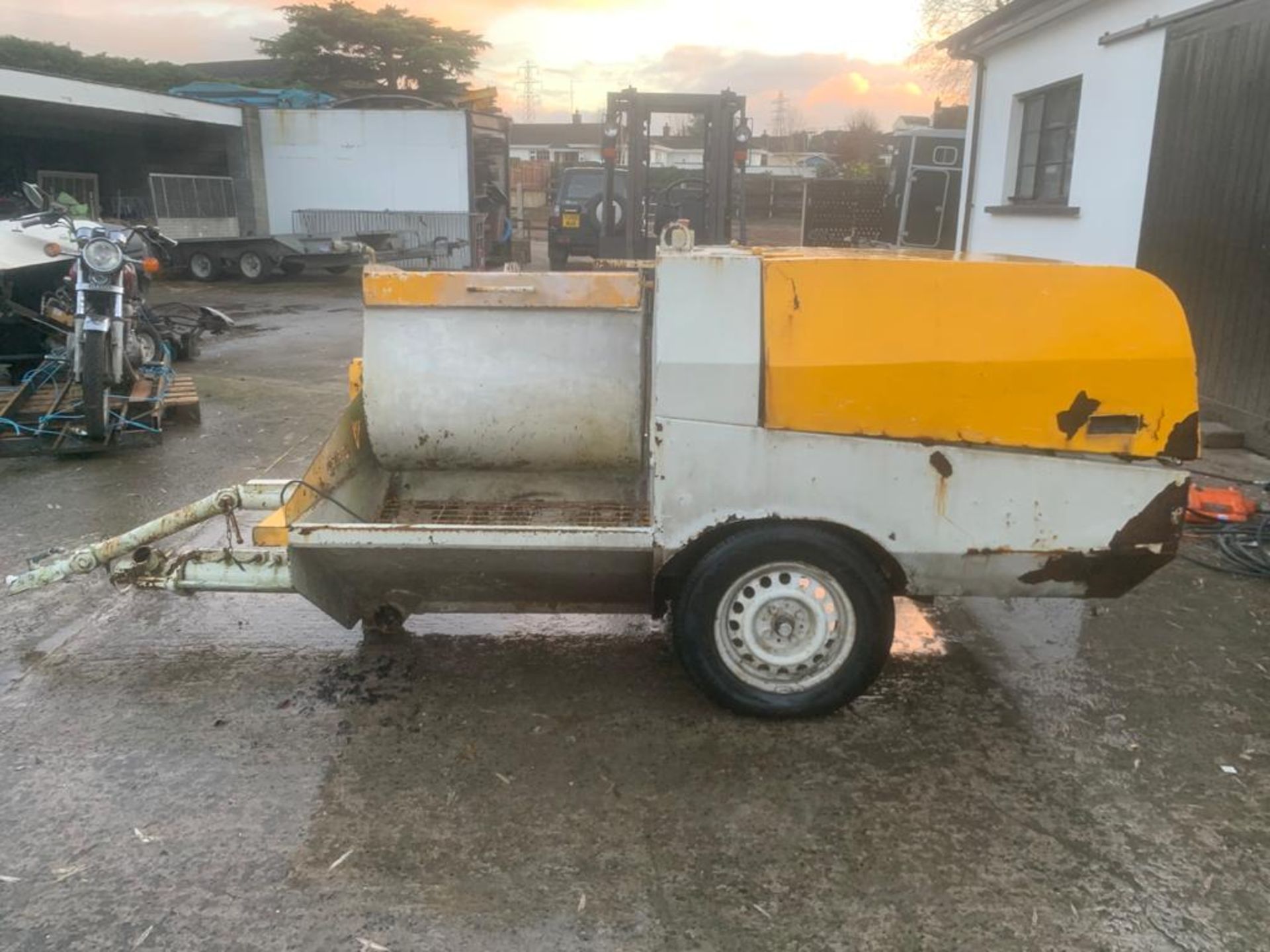 DIESEL TURBO SOL PLASTER MIXER MORTAR MIXER, DELIVERY ANYWHERE UK £300 *PLUS VAT*