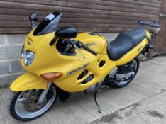 1999 SUZUKI GSX600 FX MOTORCYCLE, VERY NICE TIDY EXAMPLE, MILEAGE: 25367, PETROL, MOT: 18/01/21