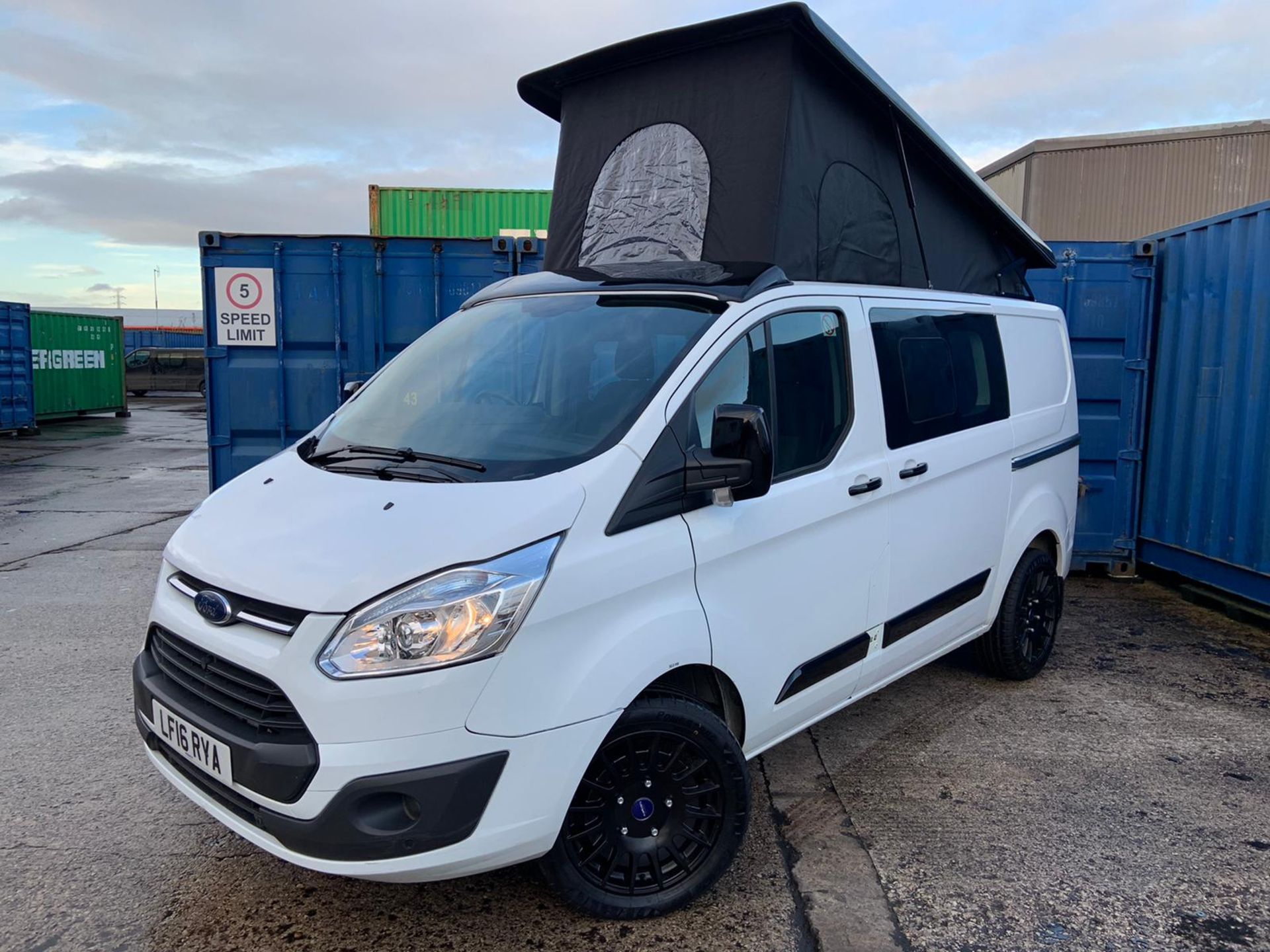 2016/16 REG FORD TRANSIT CUSTOM 310 ECO-TECH 2.2 DIESEL POSSIBLE DAY VAN / RACE VAN - IDEAL CAMPER! - Image 4 of 25