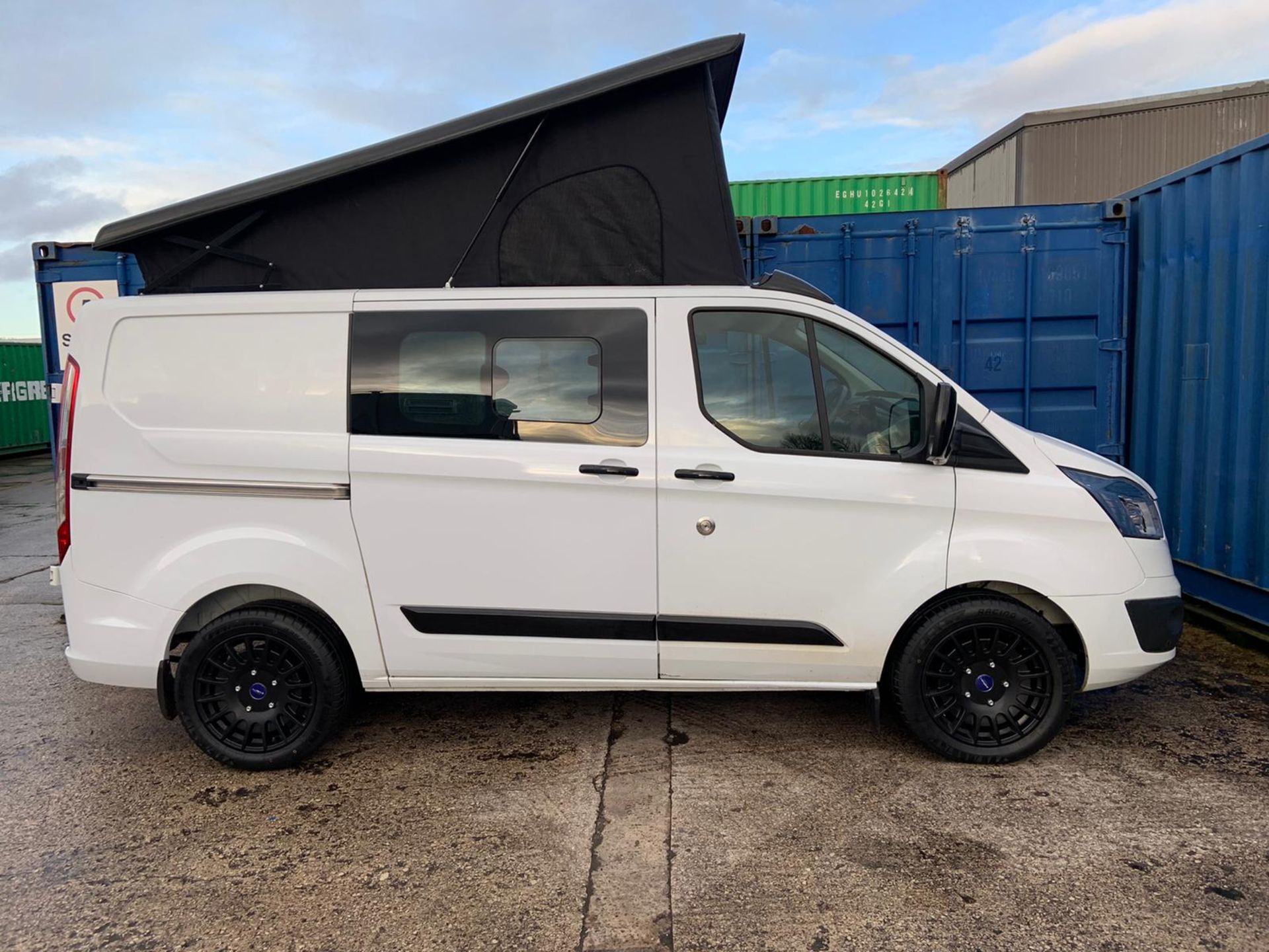 2016/16 REG FORD TRANSIT CUSTOM 310 ECO-TECH 2.2 DIESEL POSSIBLE DAY VAN / RACE VAN - IDEAL CAMPER! - Image 11 of 25