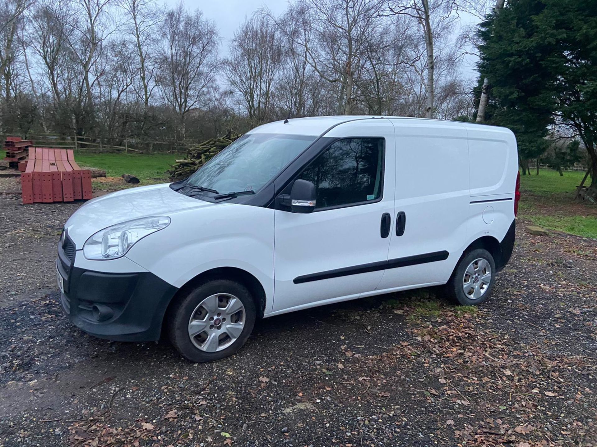 2014/64 REG FIAT DOBLO 16V MULTIJET 1.25 DIESEL WHITE PANEL VAN, SHOWING 1 FORMER KEEPER *PLUS VAT* - Image 3 of 9