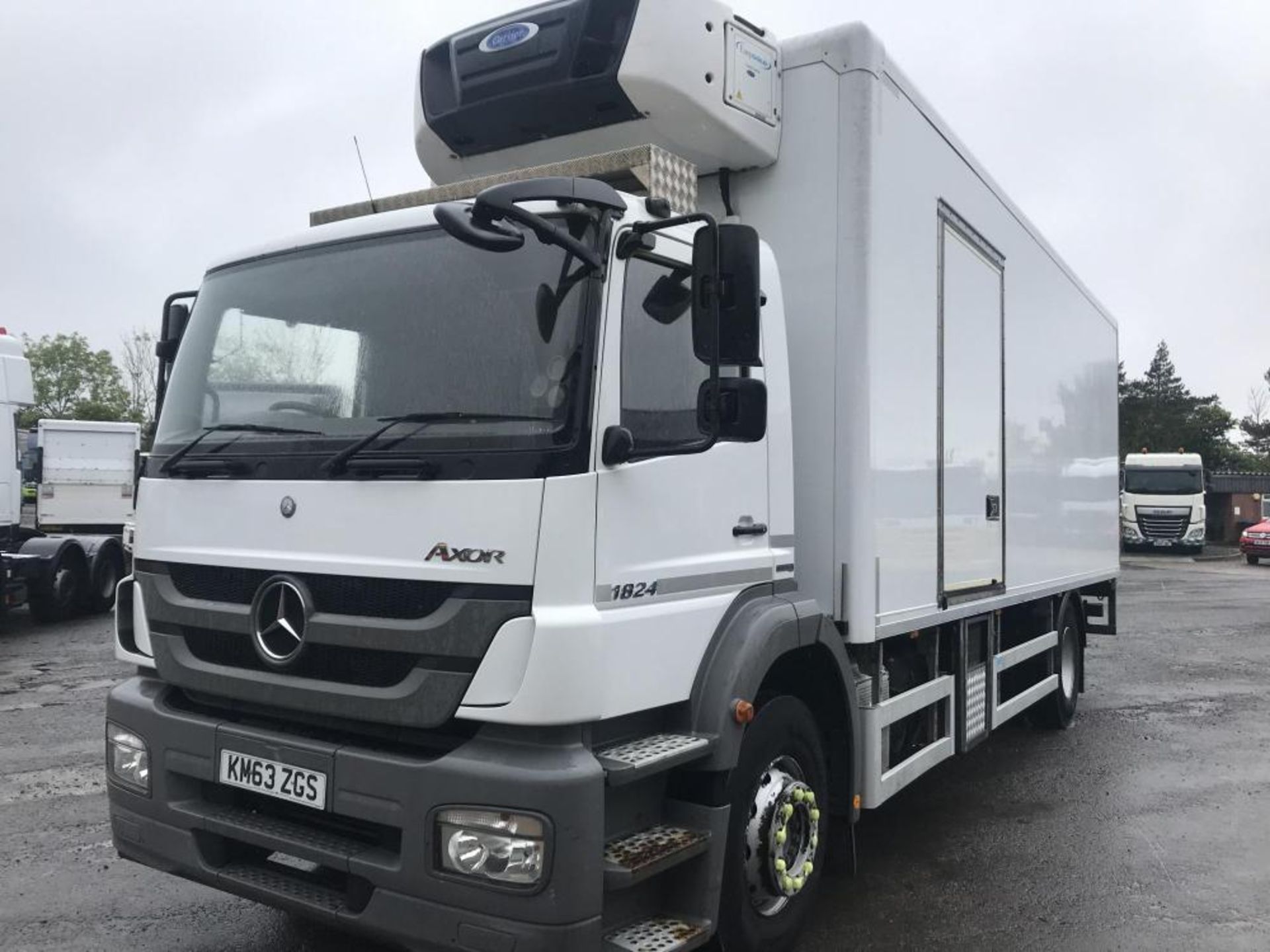 2013/63 REG MERCEDES-BENZ AXOR ATEGO 1824L DAY WHITE FRIDGE BOX TAIL LIFT AIR SUSPENSION *PLUS VAT* - Image 2 of 21