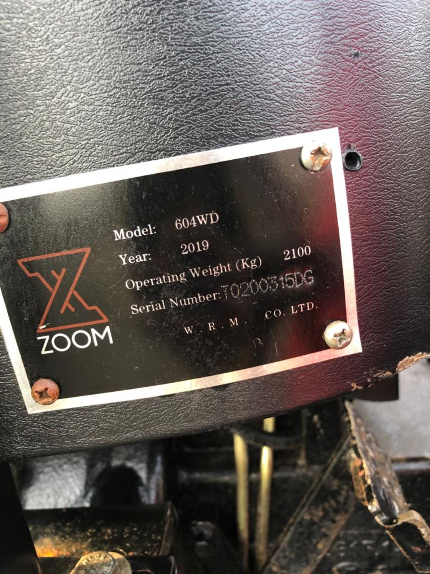 UNUSED ZOOM 604 4WD TRACTOR *PLUS VAT* - Image 6 of 9